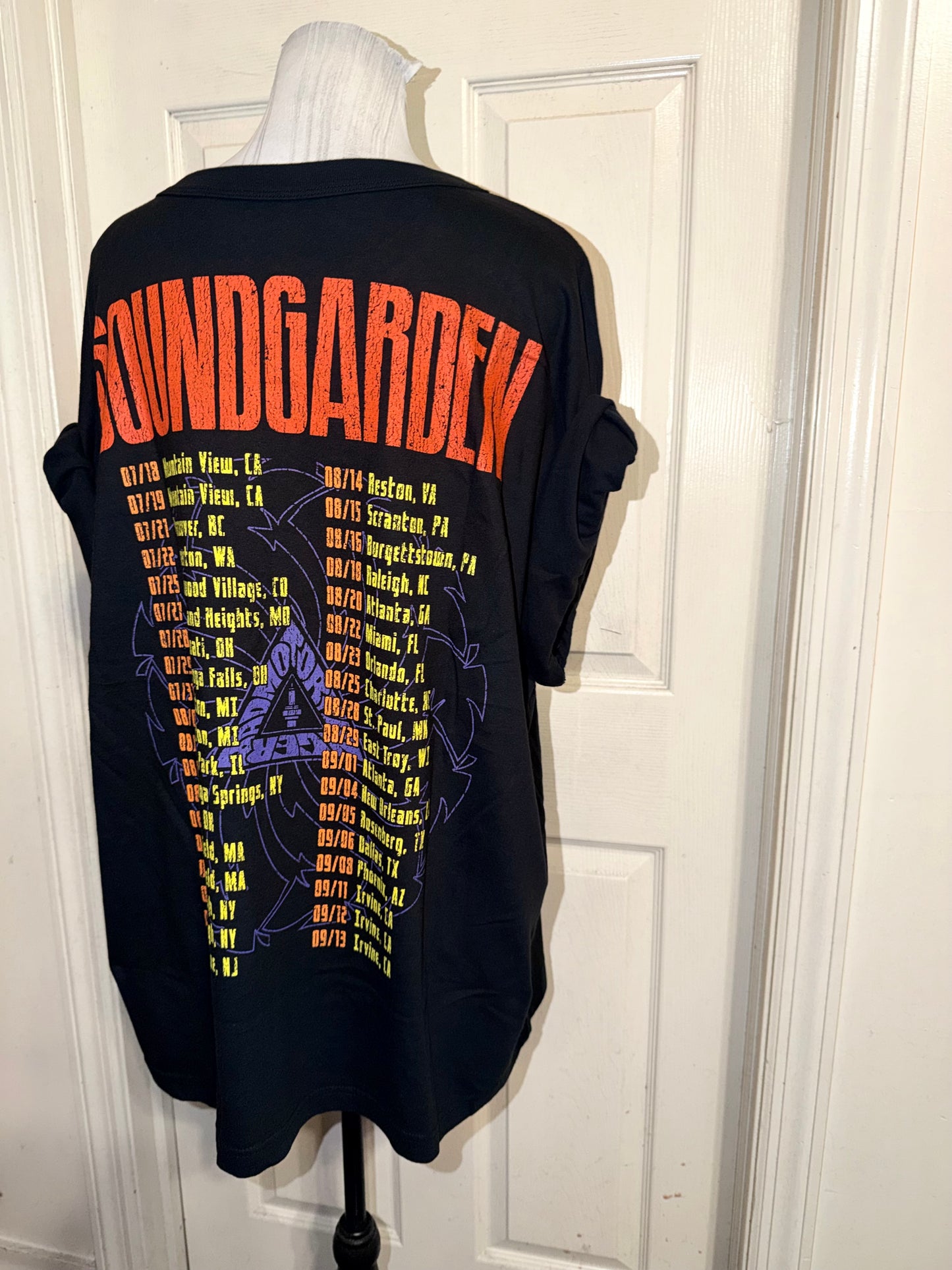 Soundgarden Double Sided Oversized Tee