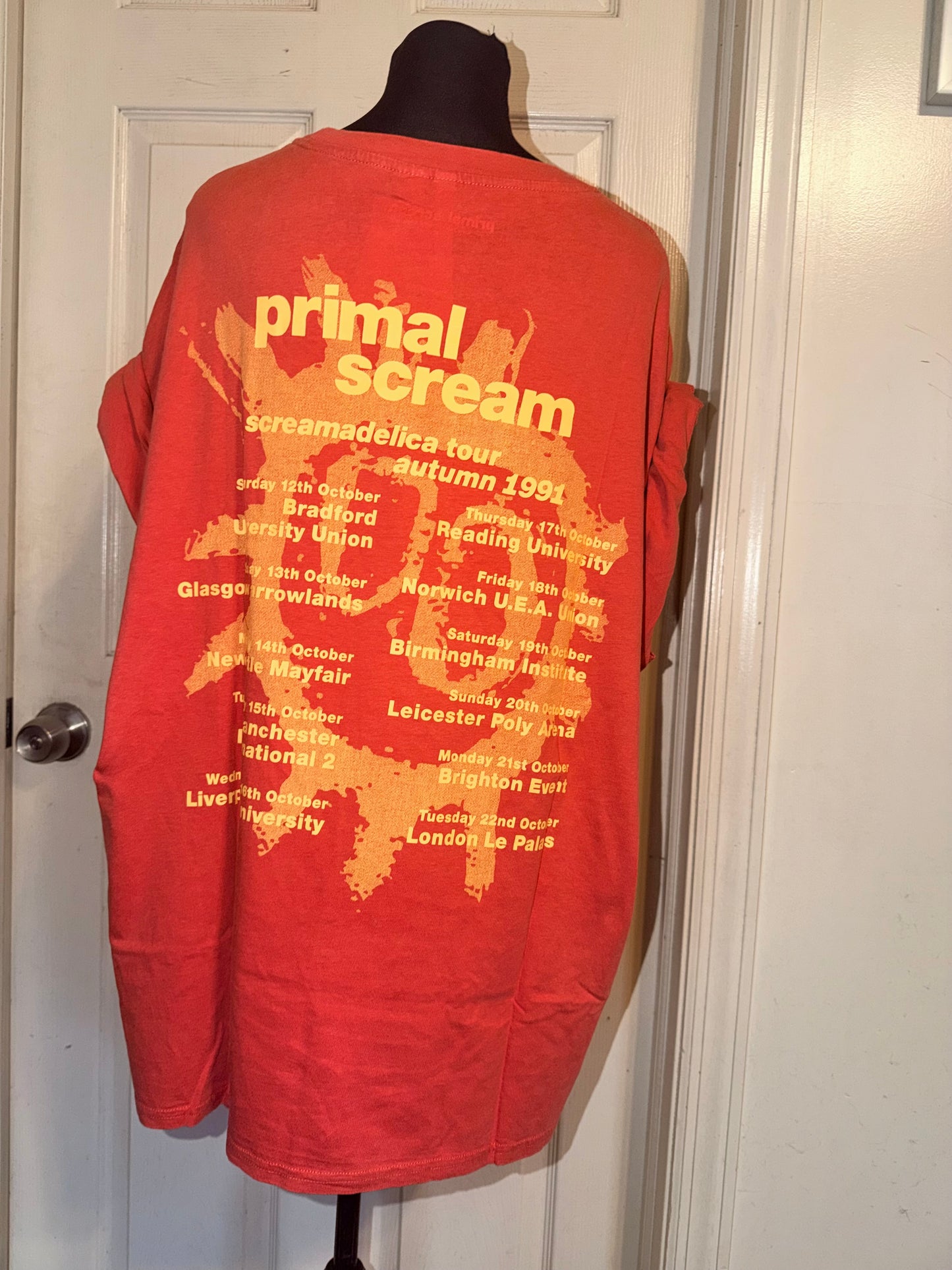 Primal Scream Double Sided Oversized Tee