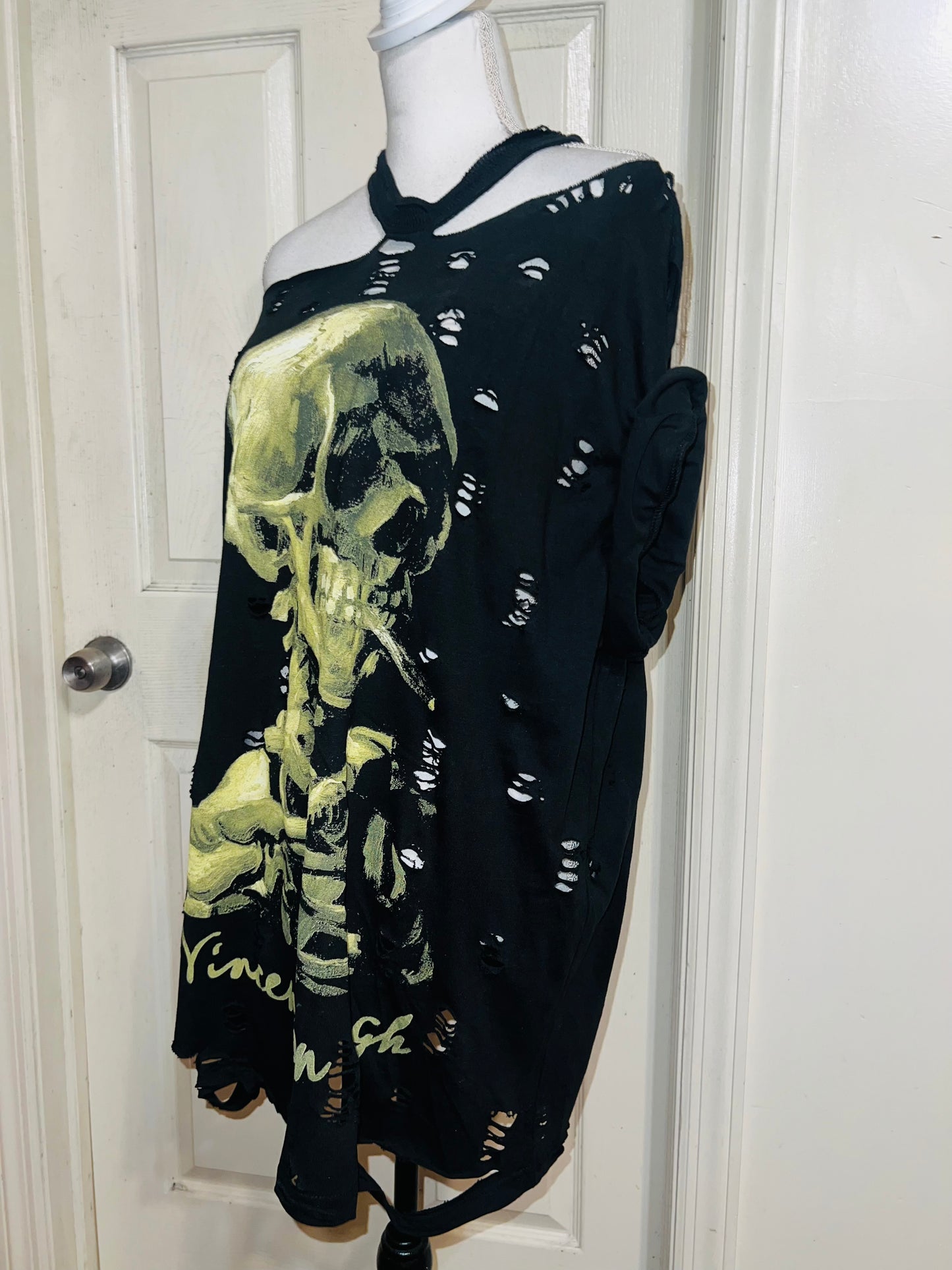Vincent Van Gogh Oversized Distresed Tee (read description)
