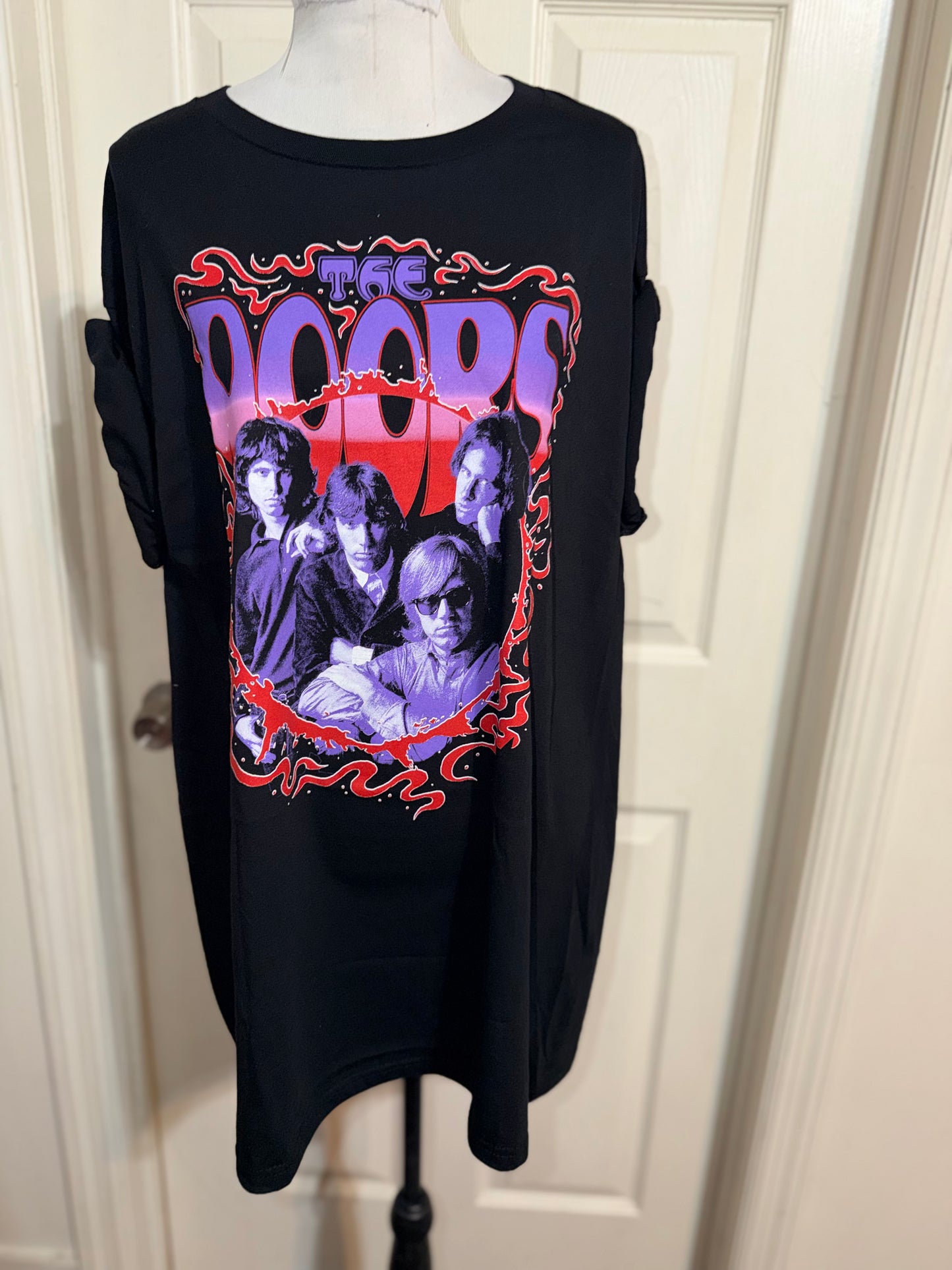 The Doors Double Sided Oversized Distressed Tee