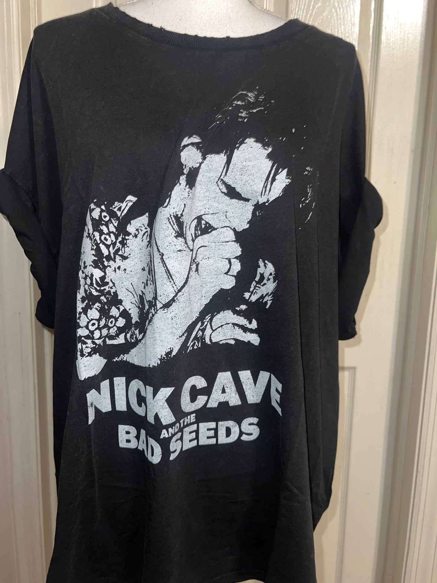 Nick Cave & The Bad Seeds Oversized Distressed Tee