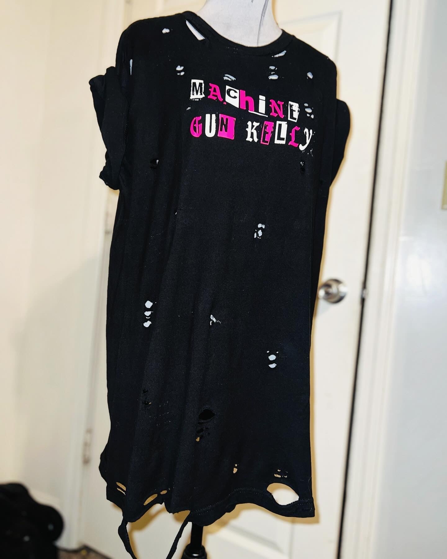 Machine Gun Kelly Double Sided Distressed Tee