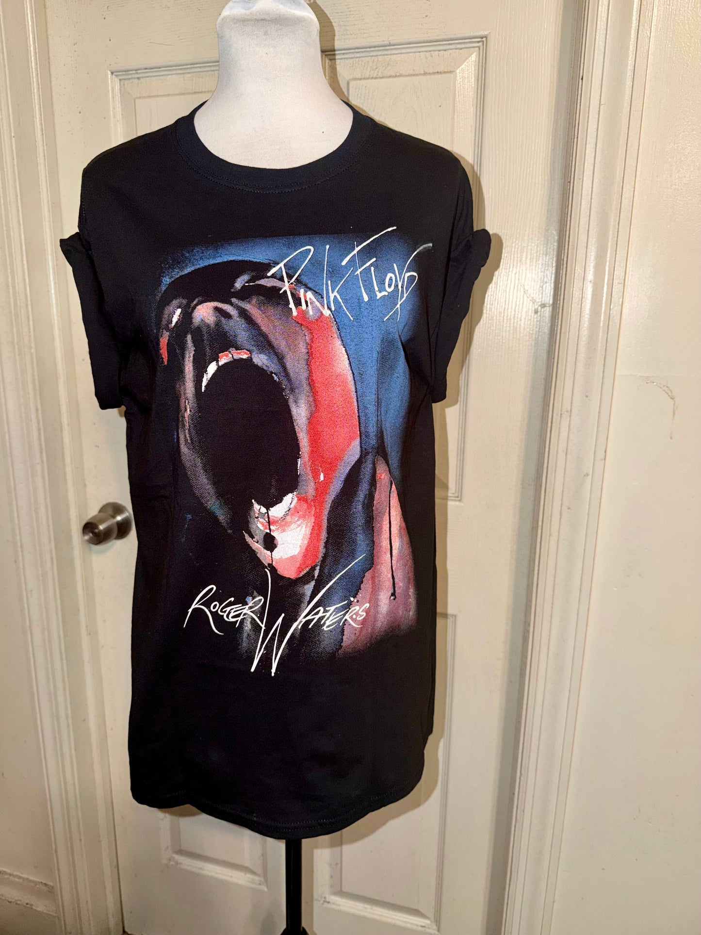 Pink Floyd Roger Waters Oversized Double Sided Distressed Tee