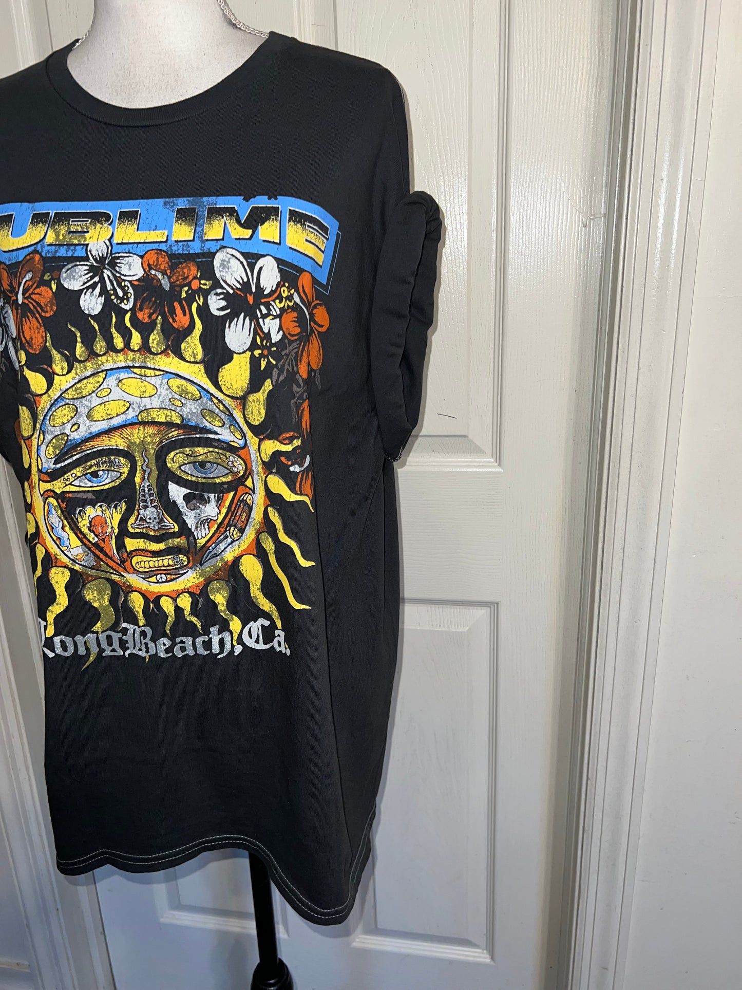 Sublime Double Sided Oversized Distressed Tee