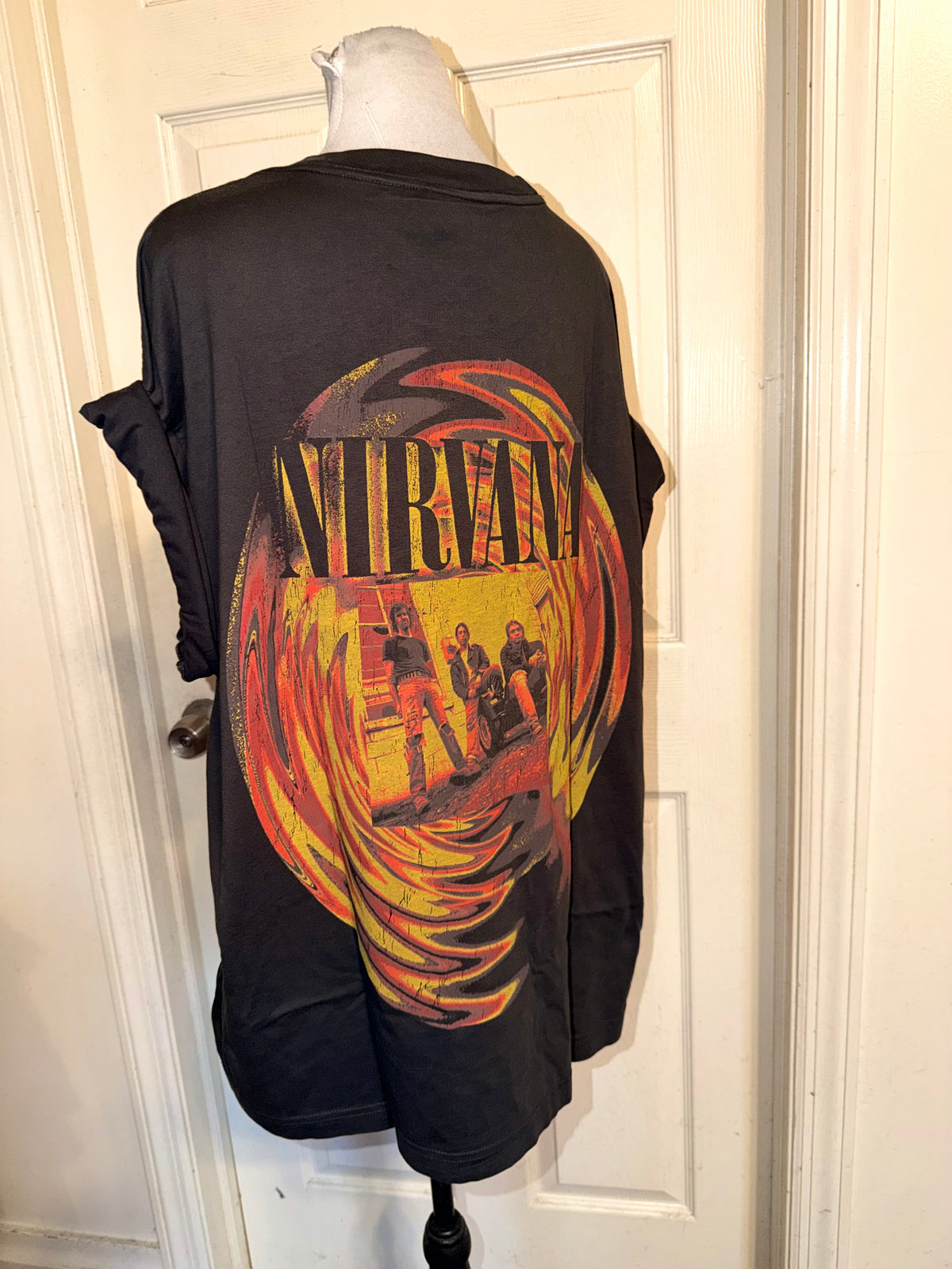 Nirvana Double Sided Oversized Tee