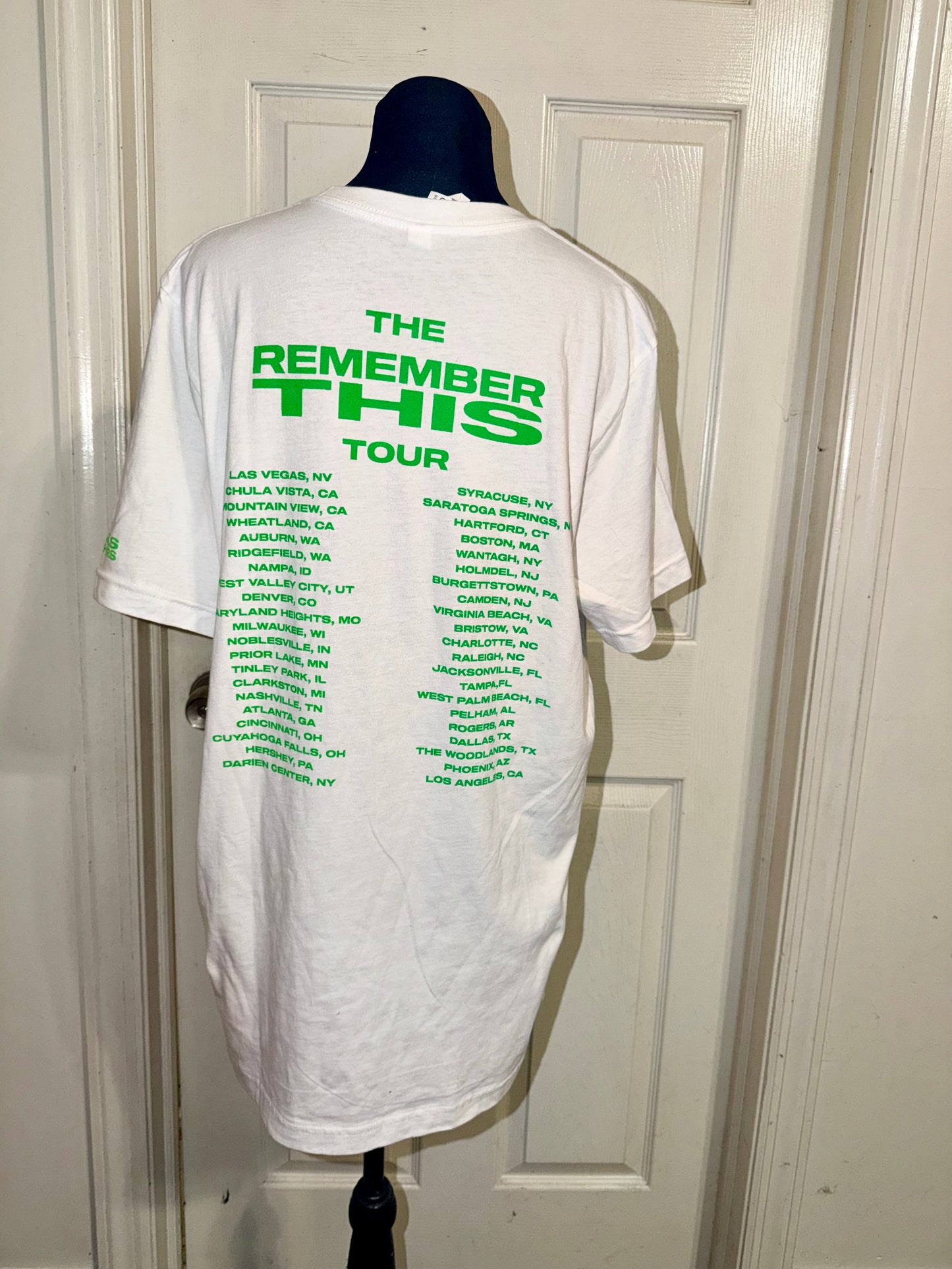 Jonas Brothers Double Sided Oversized Tee