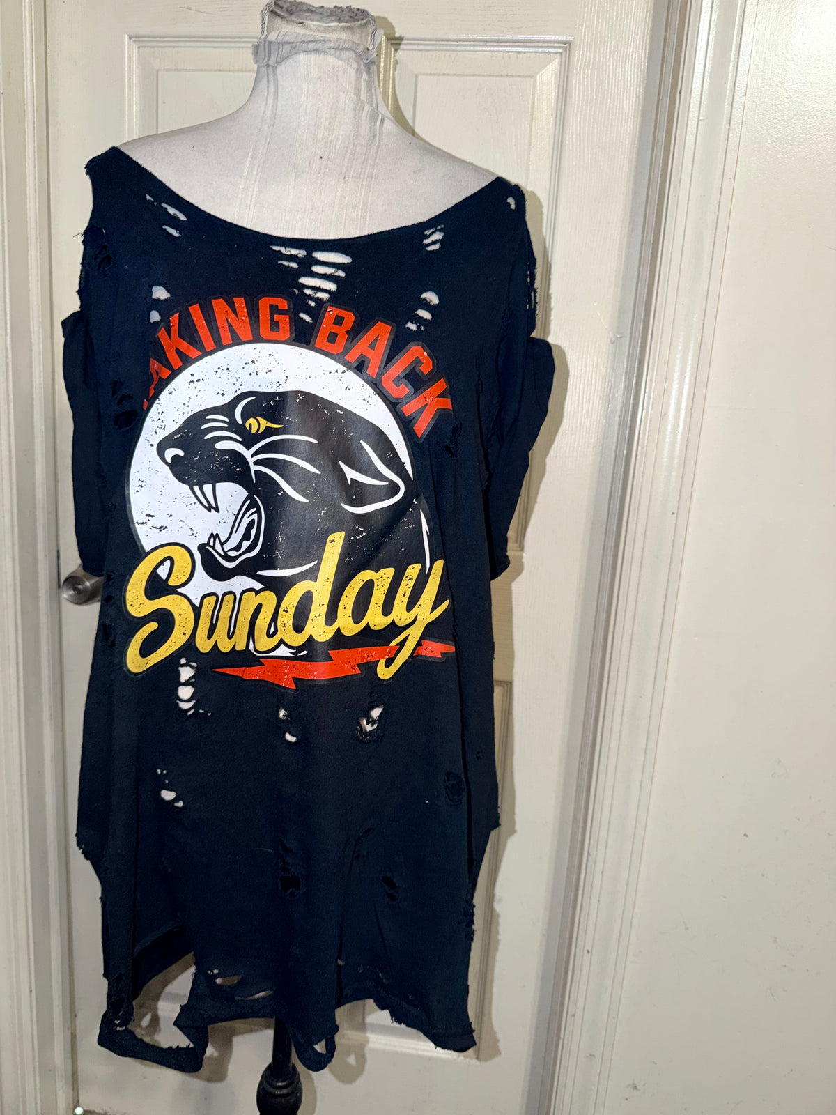 Taking Back Sunday Oversized Distressed Tee