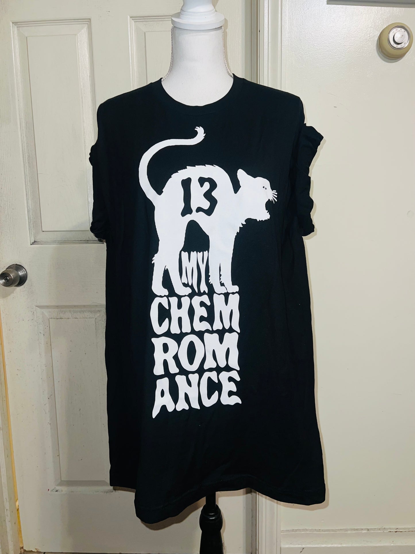 My Chemical Romance Oversized Distressed Tee