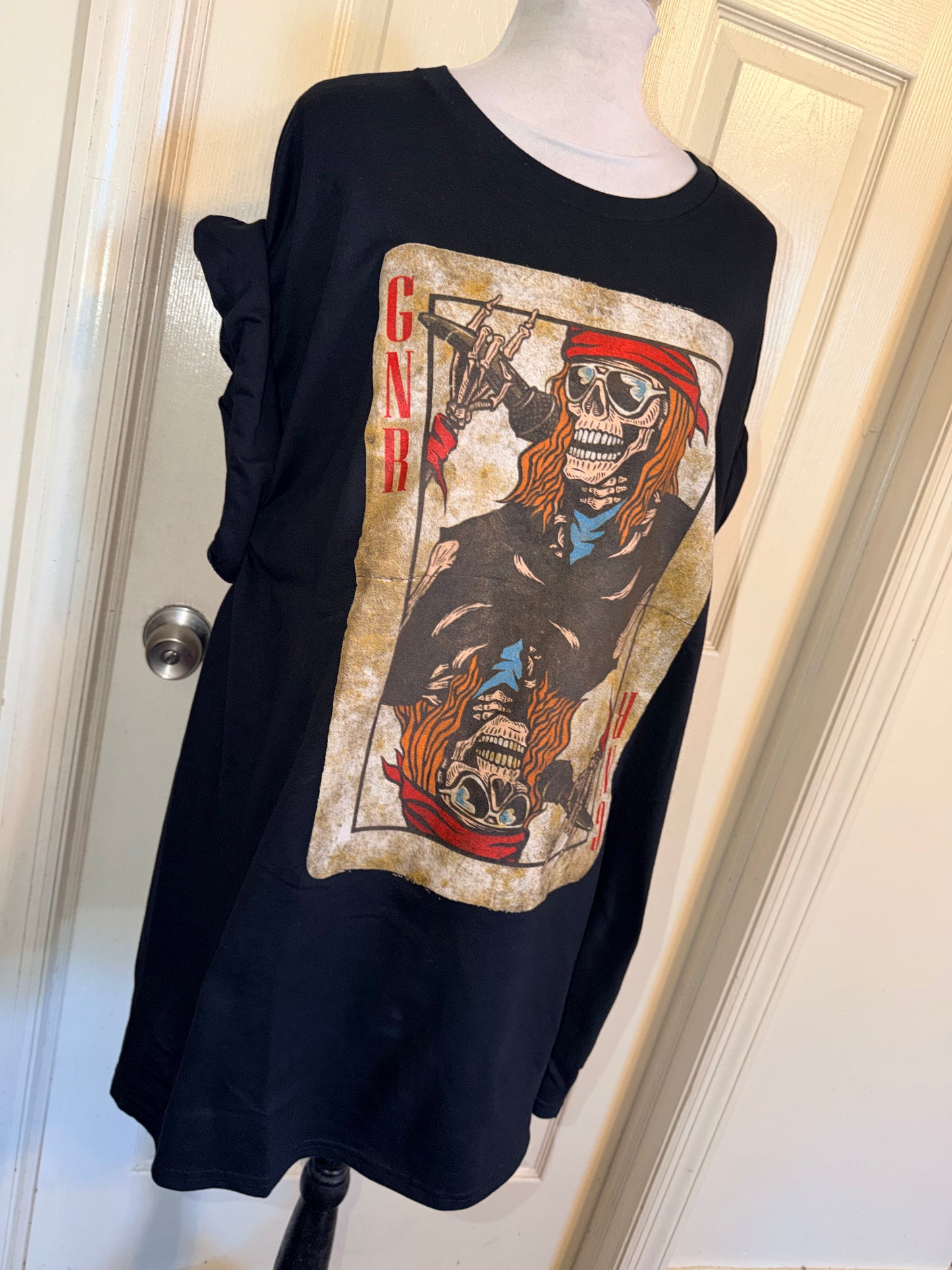 Guns N’ Roses Oversized Distressed Tee