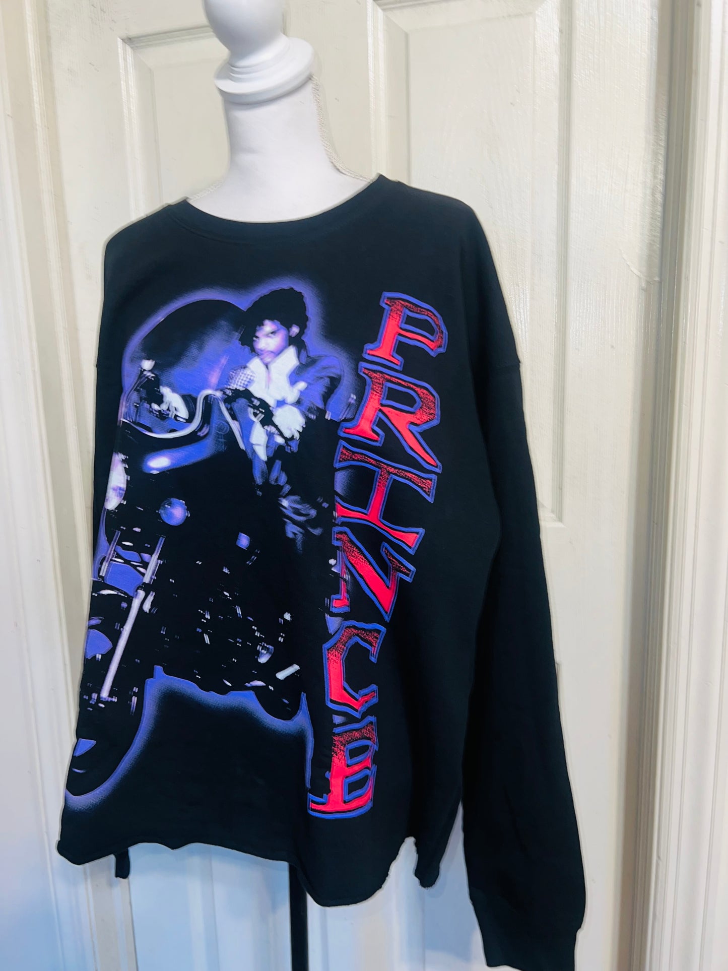 Prince Oversized Distressed Sweatshirt