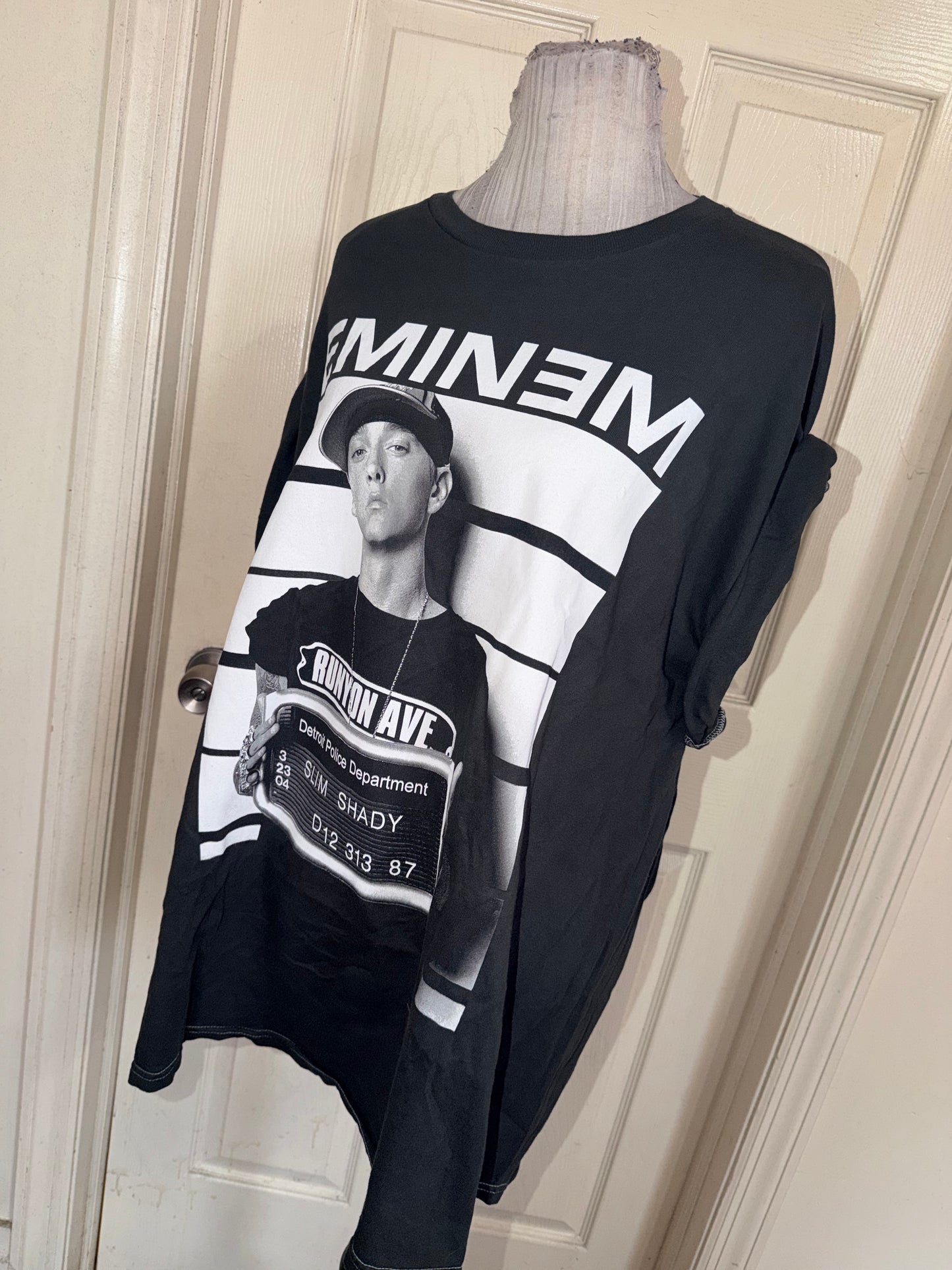 Eminem Oversized Distressed Tee