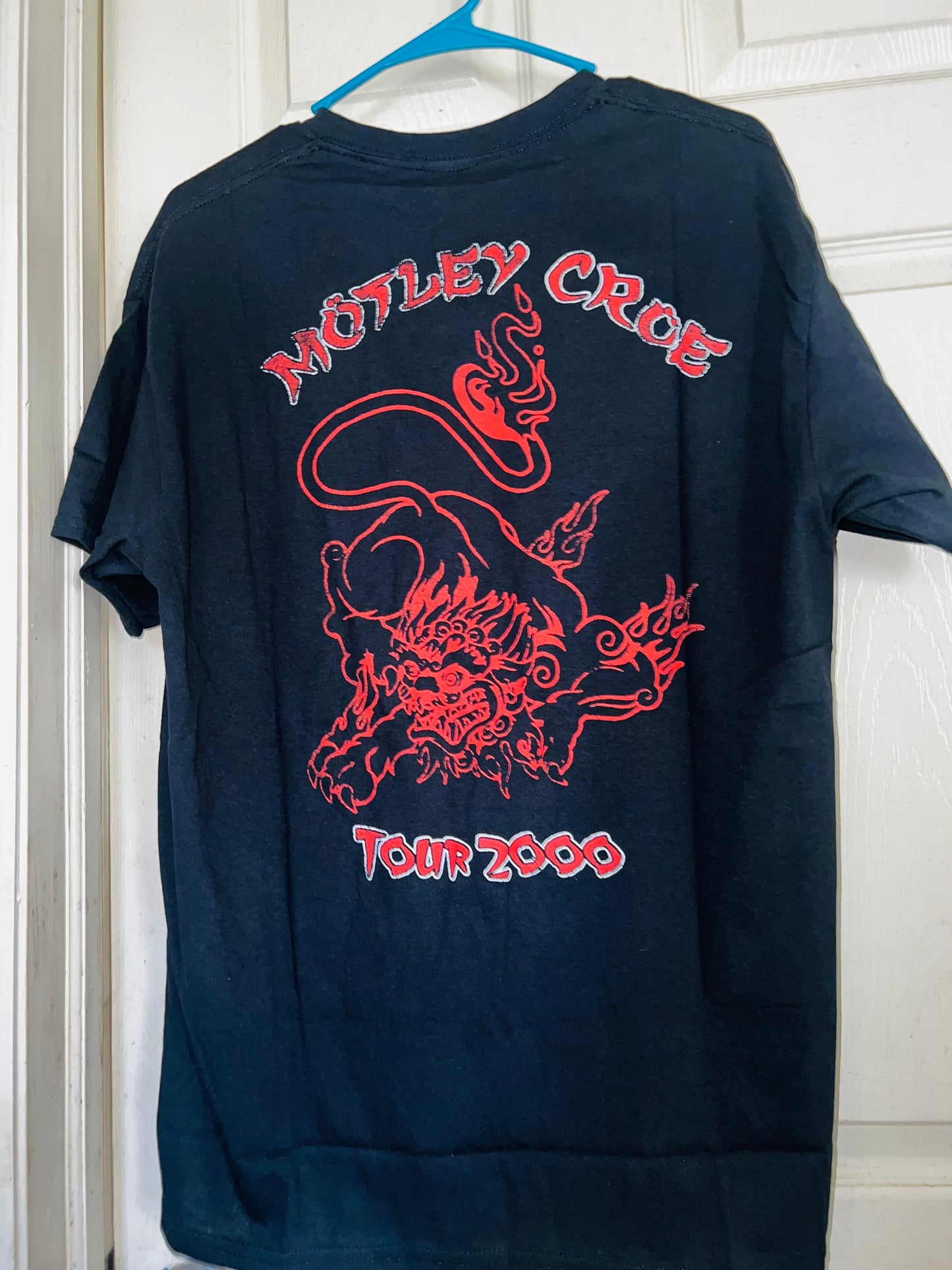 Motley Crue Double Sided Oversized Distressed Tee