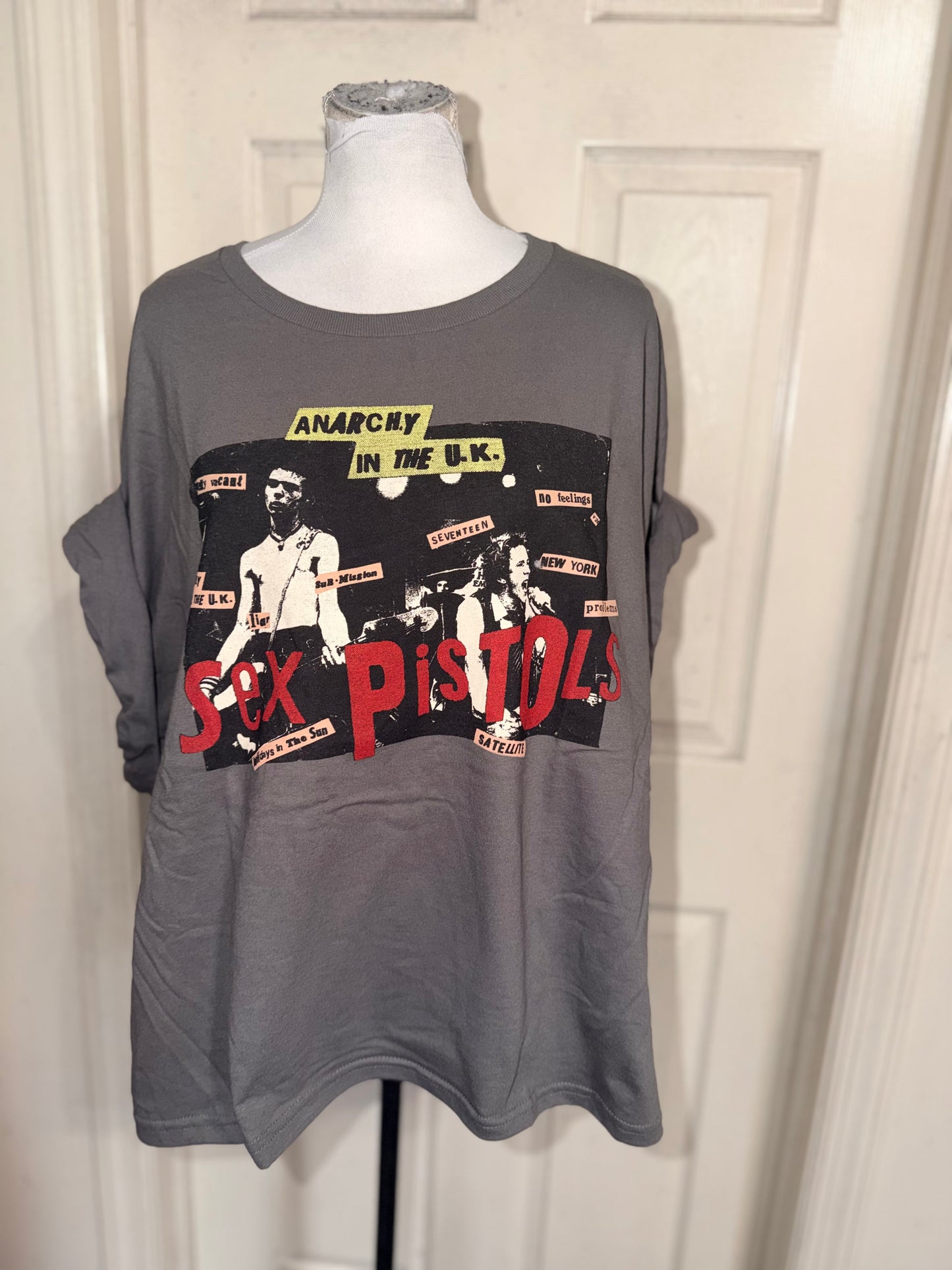 The Sex Pistols Oversized Distressed Tee