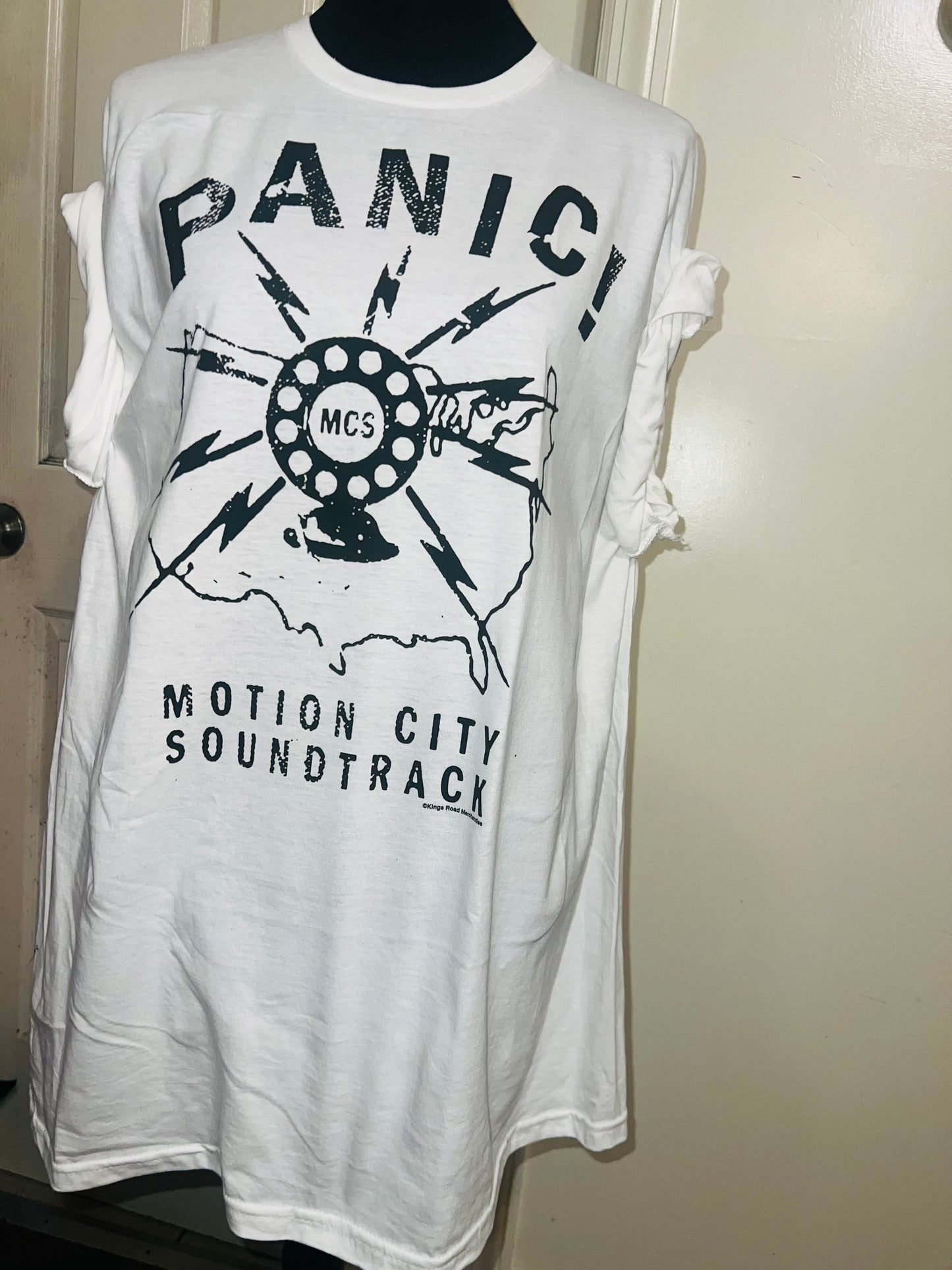 Motion City Soundtrack Oversized Distressed Tee