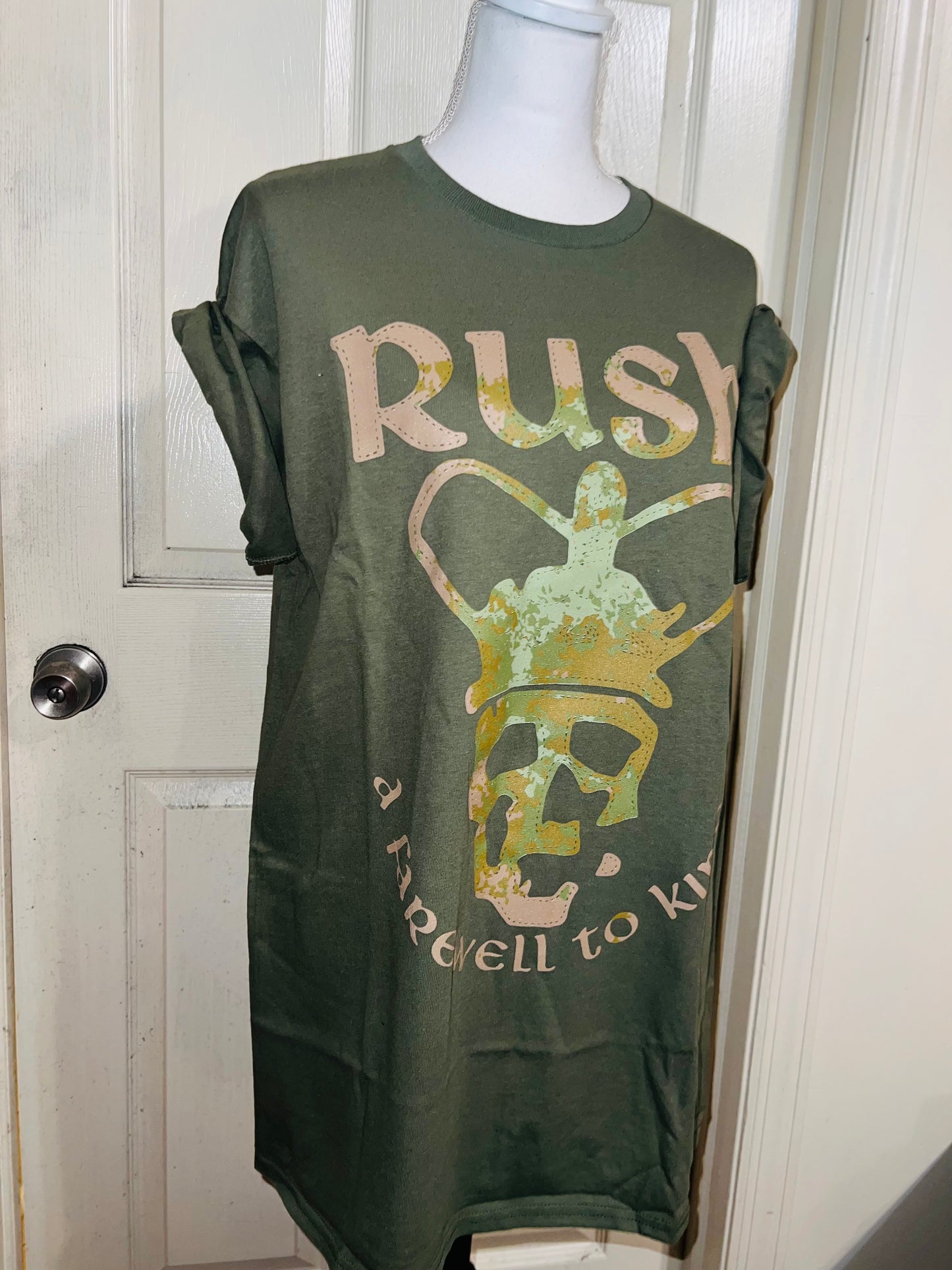 Rush Oversized Distressed T-Shirt