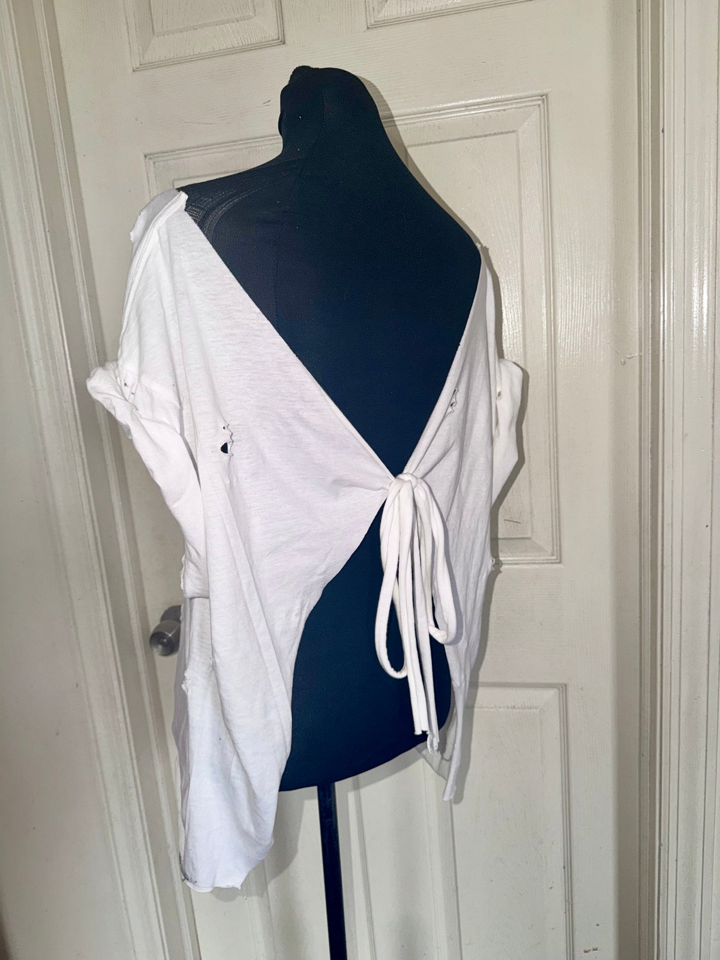 The Rolling Stones Open Back Bow Tee (as is)