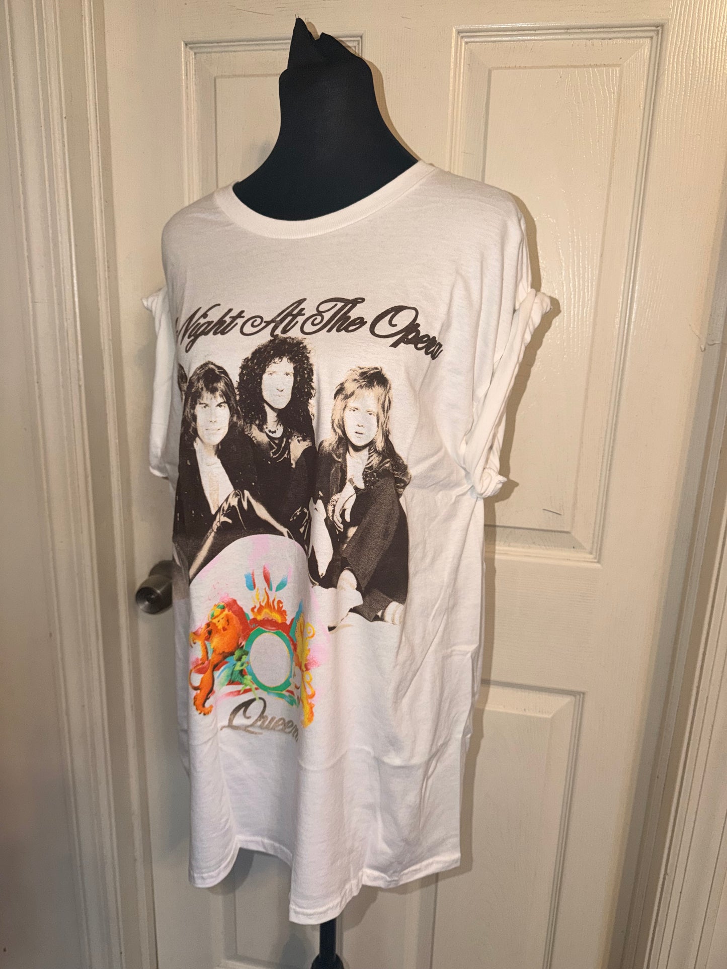 Queen Oversized Distressed Tee
