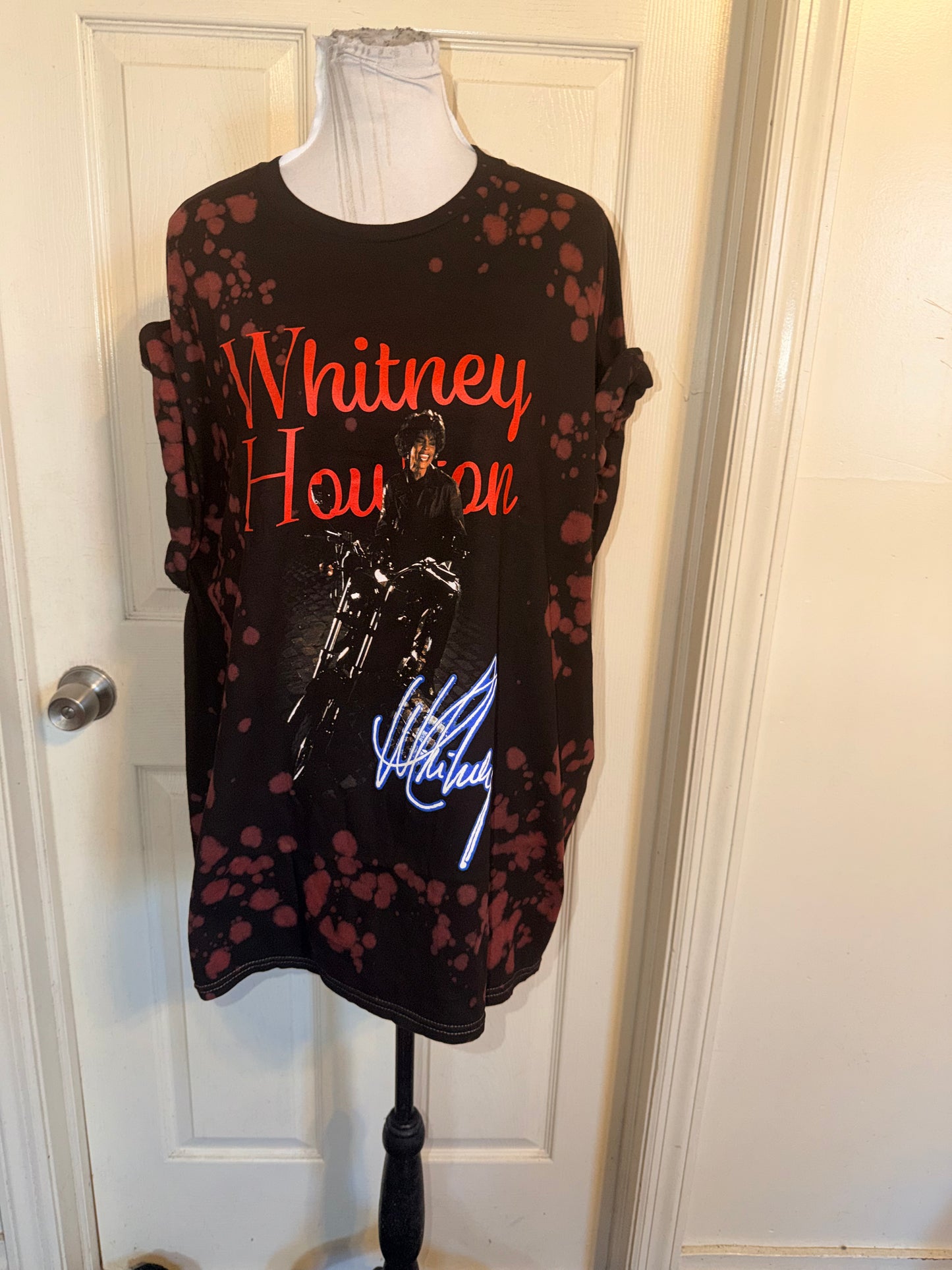 Whitney Houston Distressed Tee
