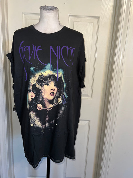 Stevie Nicks Oversized Distressed Tee