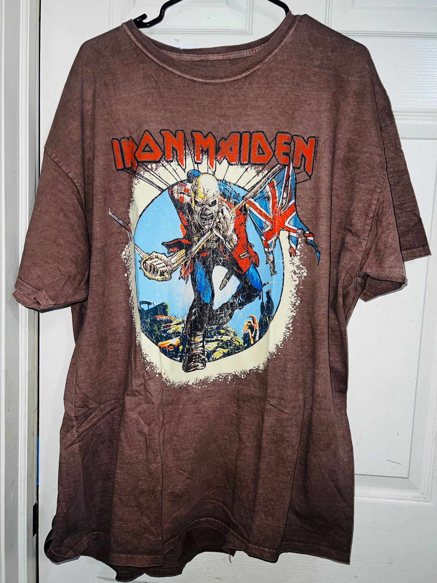 Iron Maiden Oversized Distressed Tee