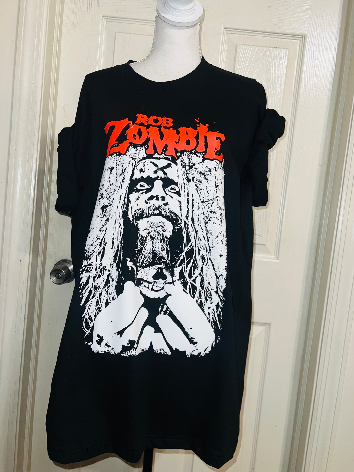 Rob Zombie Oversized Distressed Tee