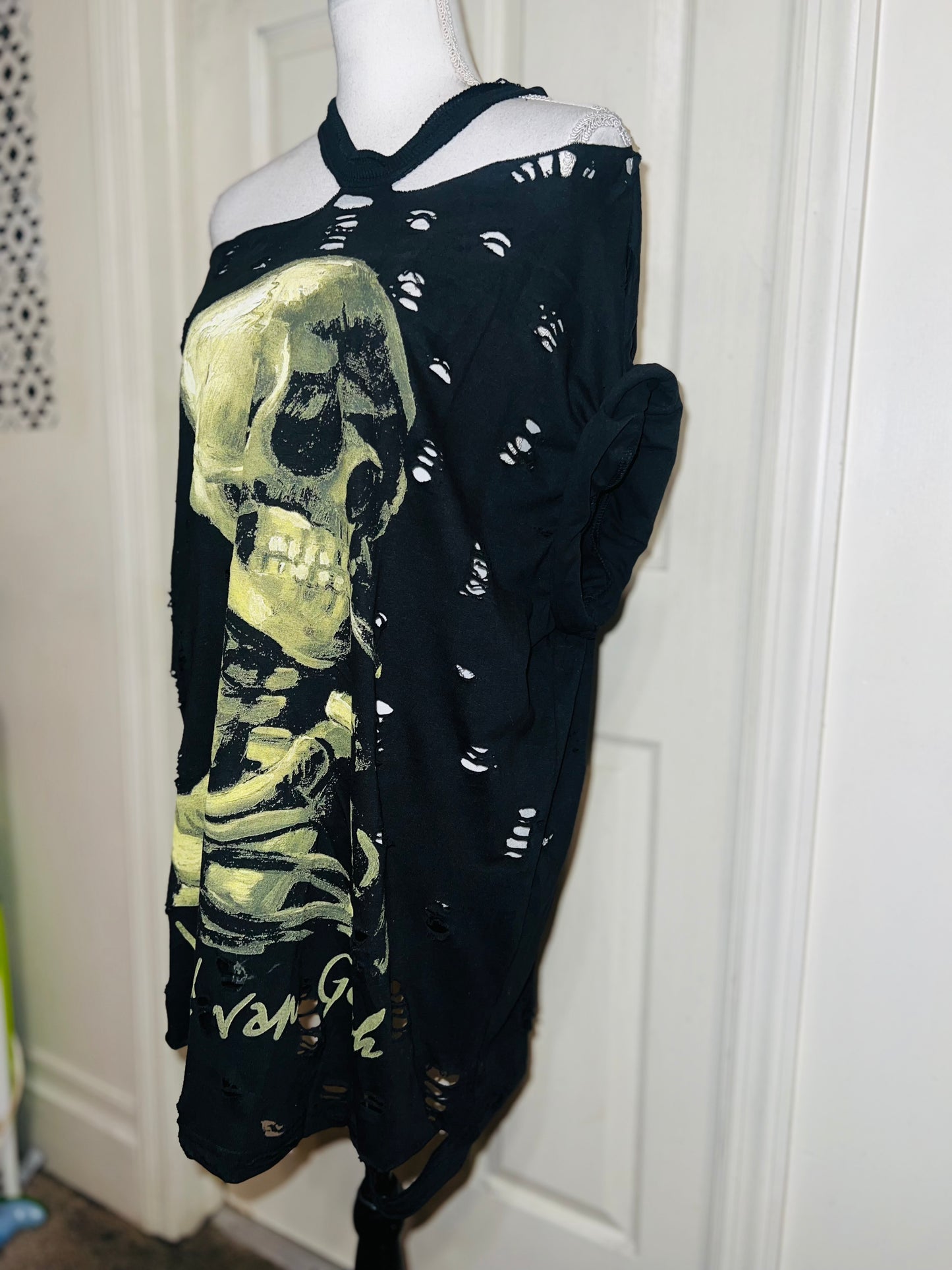 Vincent Van Gogh Oversized Distresed Tee (read description)