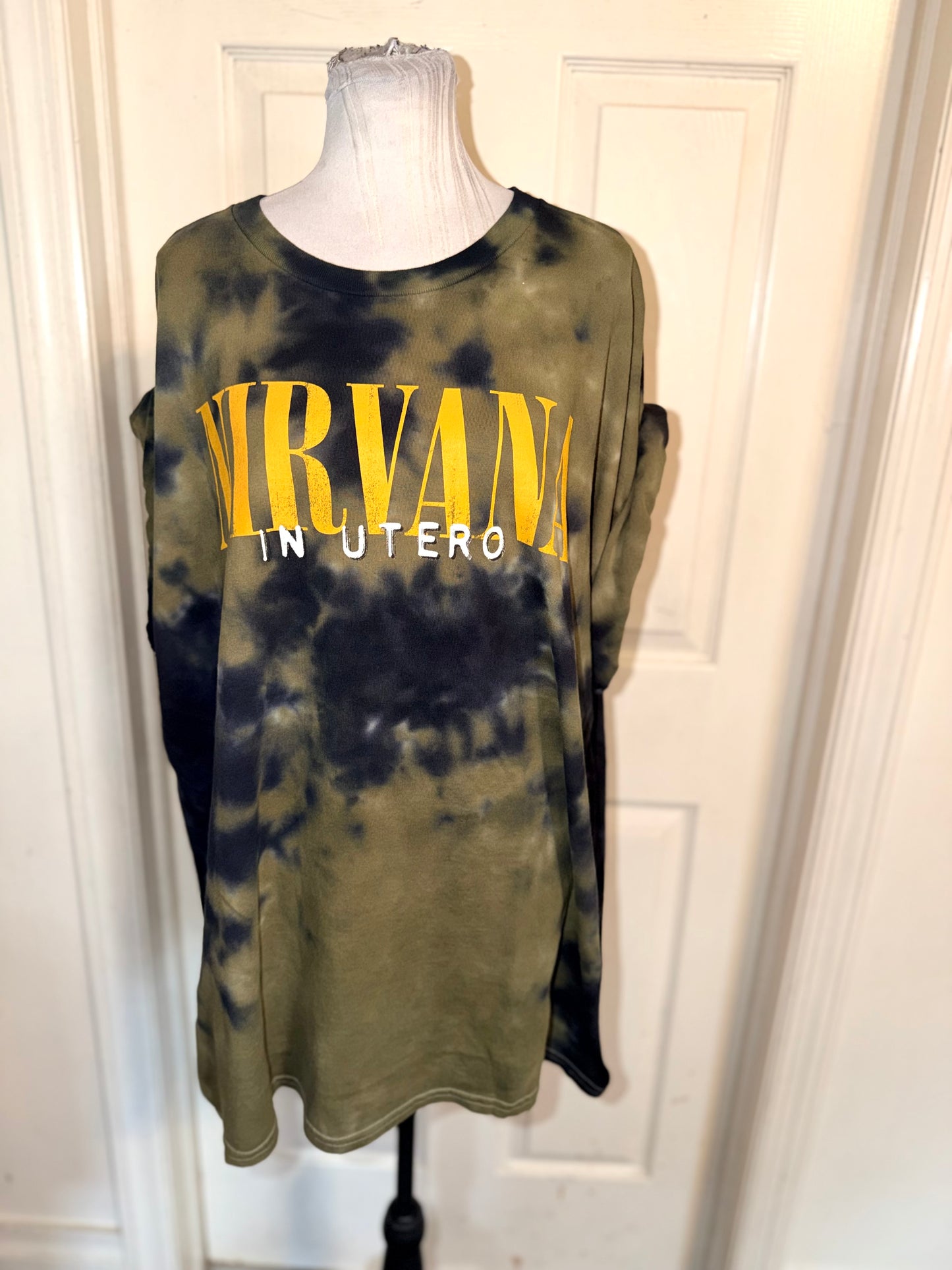 Nirvana Double Sided Oversized Tee