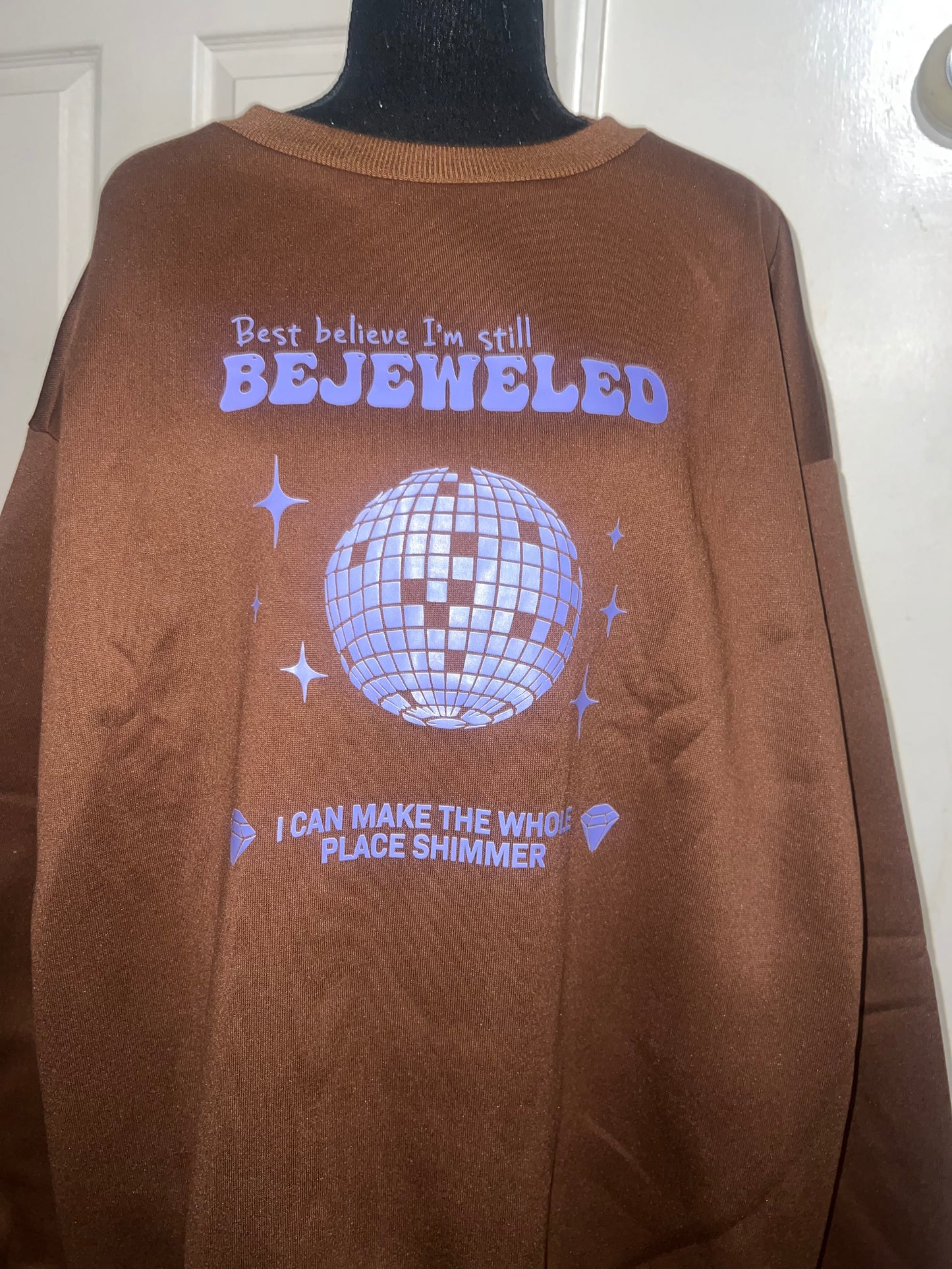 Taylor Swift Bejeweled Oversized Sweatshirt