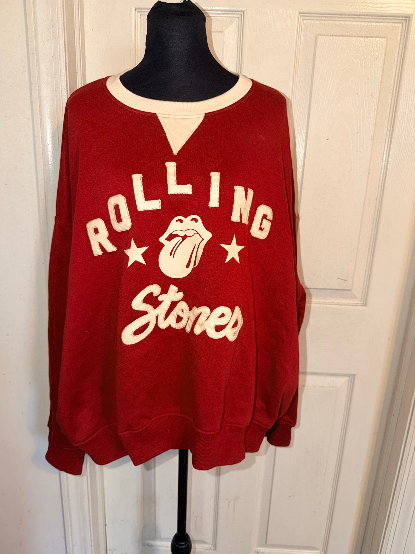 The Rolling Stones Oversized Distressed Tee