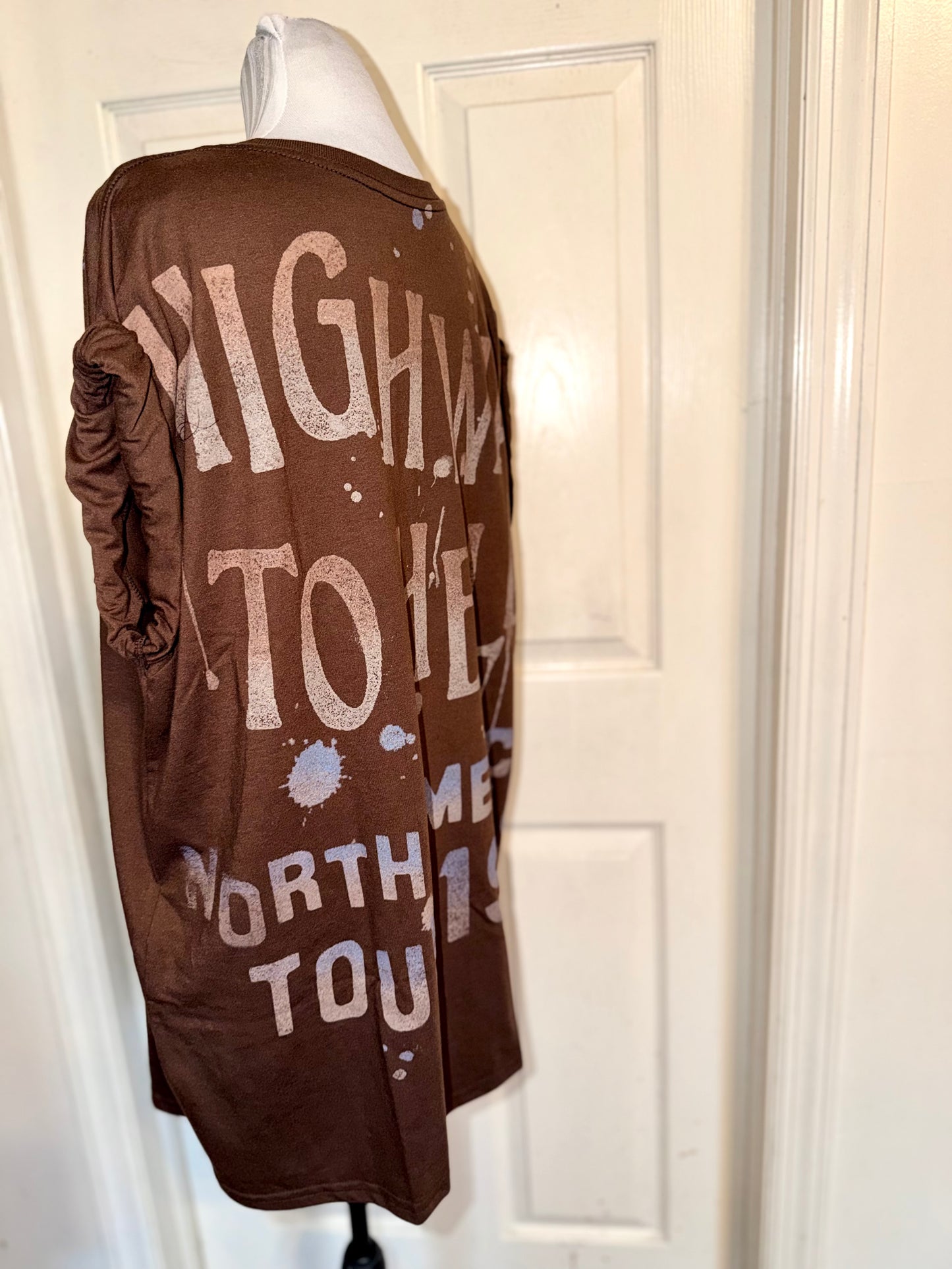 AC/DC Double Sides Oversized Tee