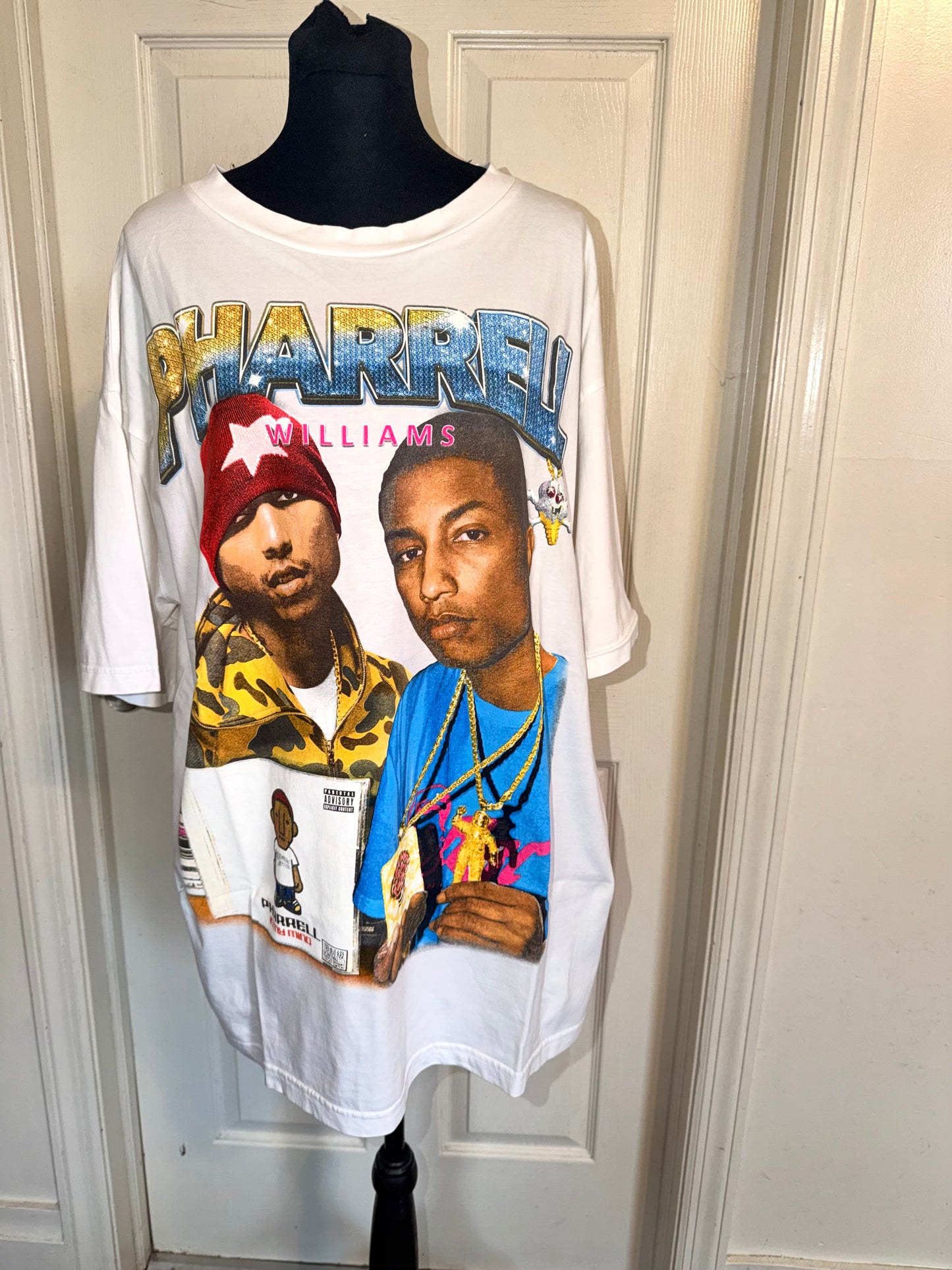 Pharrell Williams Double Sided Oversized Tee