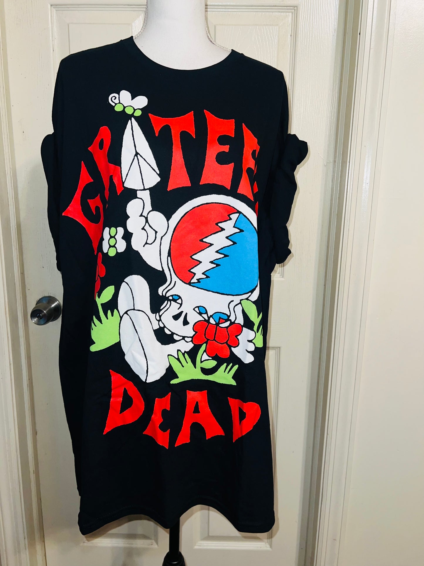 Grateful Dead Oversized Distressed Tee