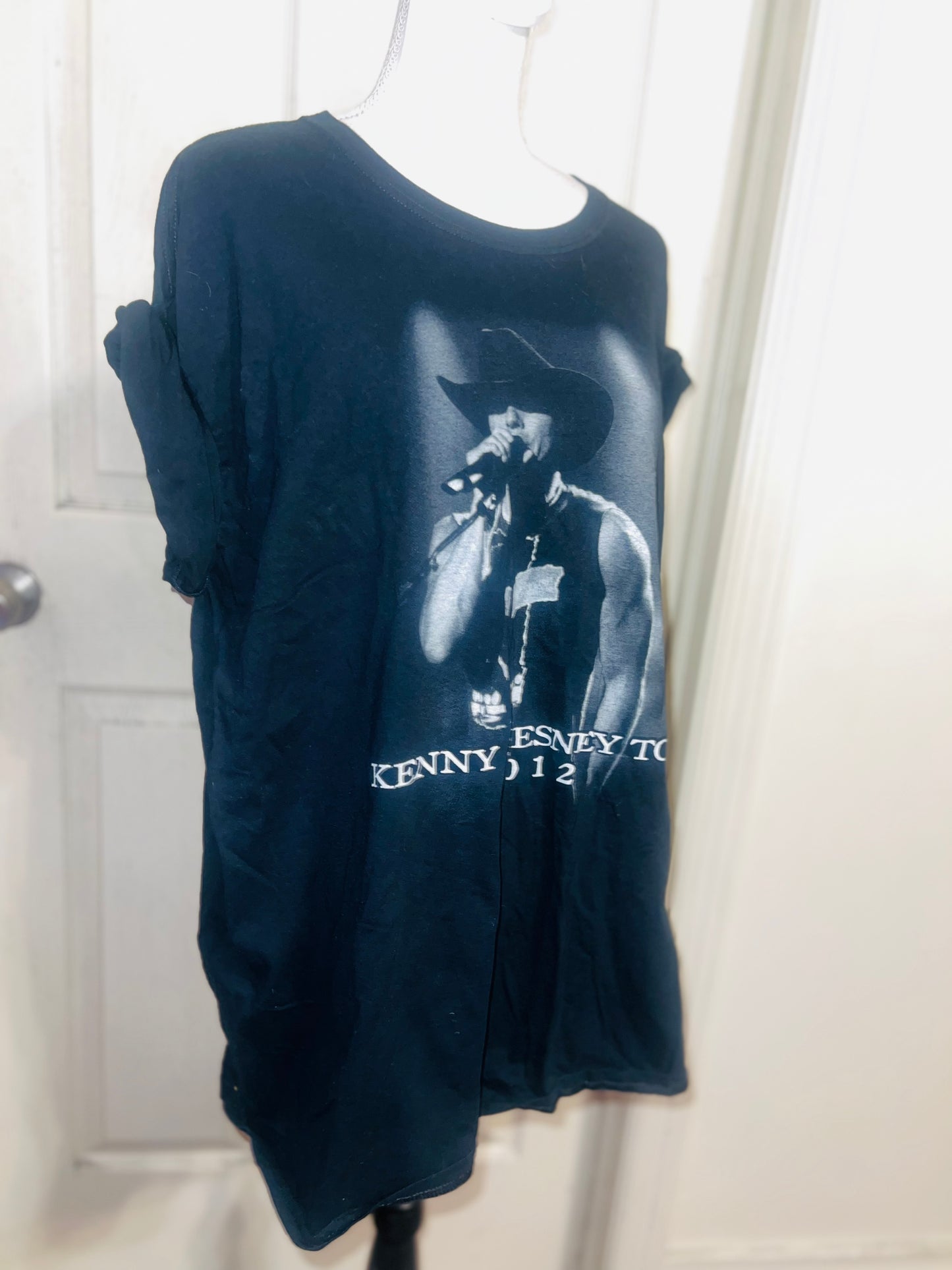 Kenny Chesney Double Sided Oversized Distressed Tee