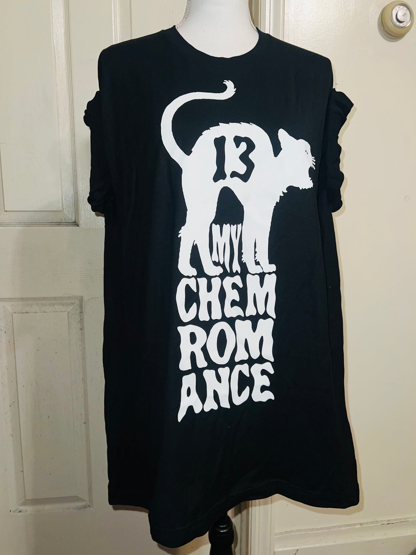 My Chemical Romance Oversized Distressed Tee