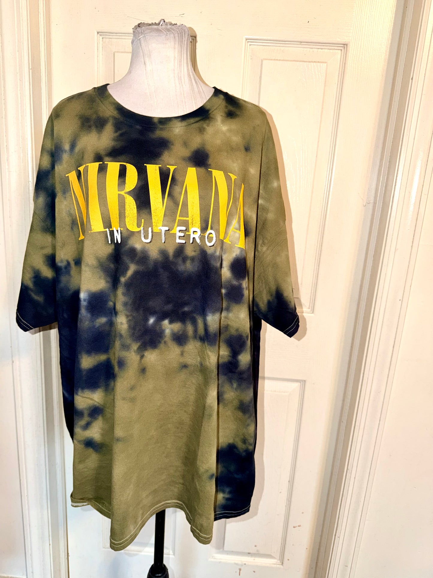 Nirvana Double Sided Oversized Tee
