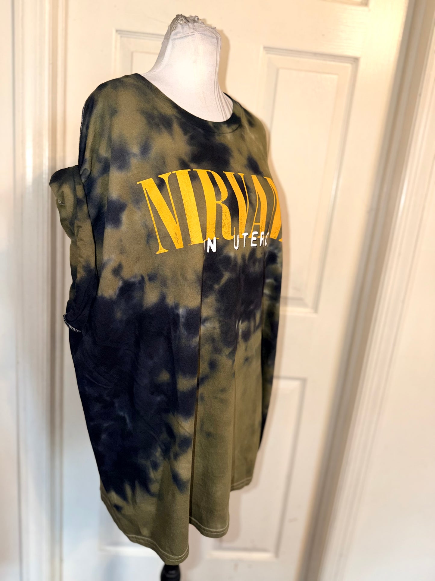 Nirvana Double Sided Oversized Tee