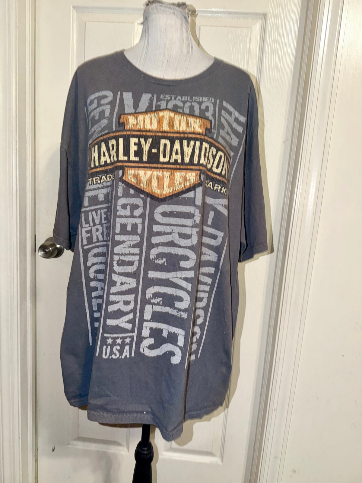 Harley Davidson Vintage Double Sided Tee