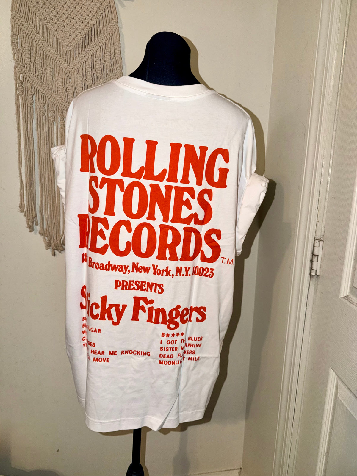 The Rolling Stones Double Sided Tee