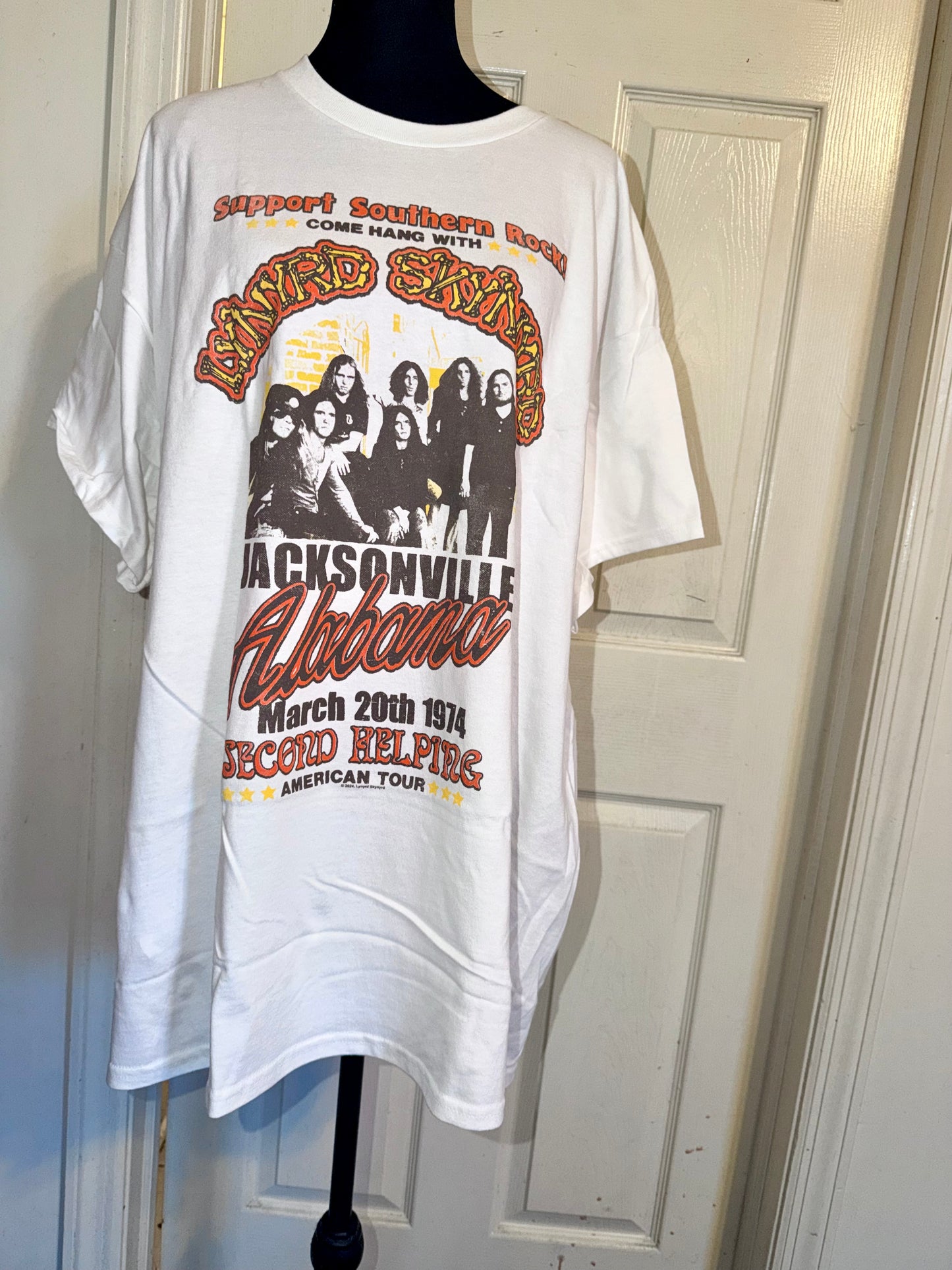 Lynyrd Skynyrd Double Sided Oversized Tee