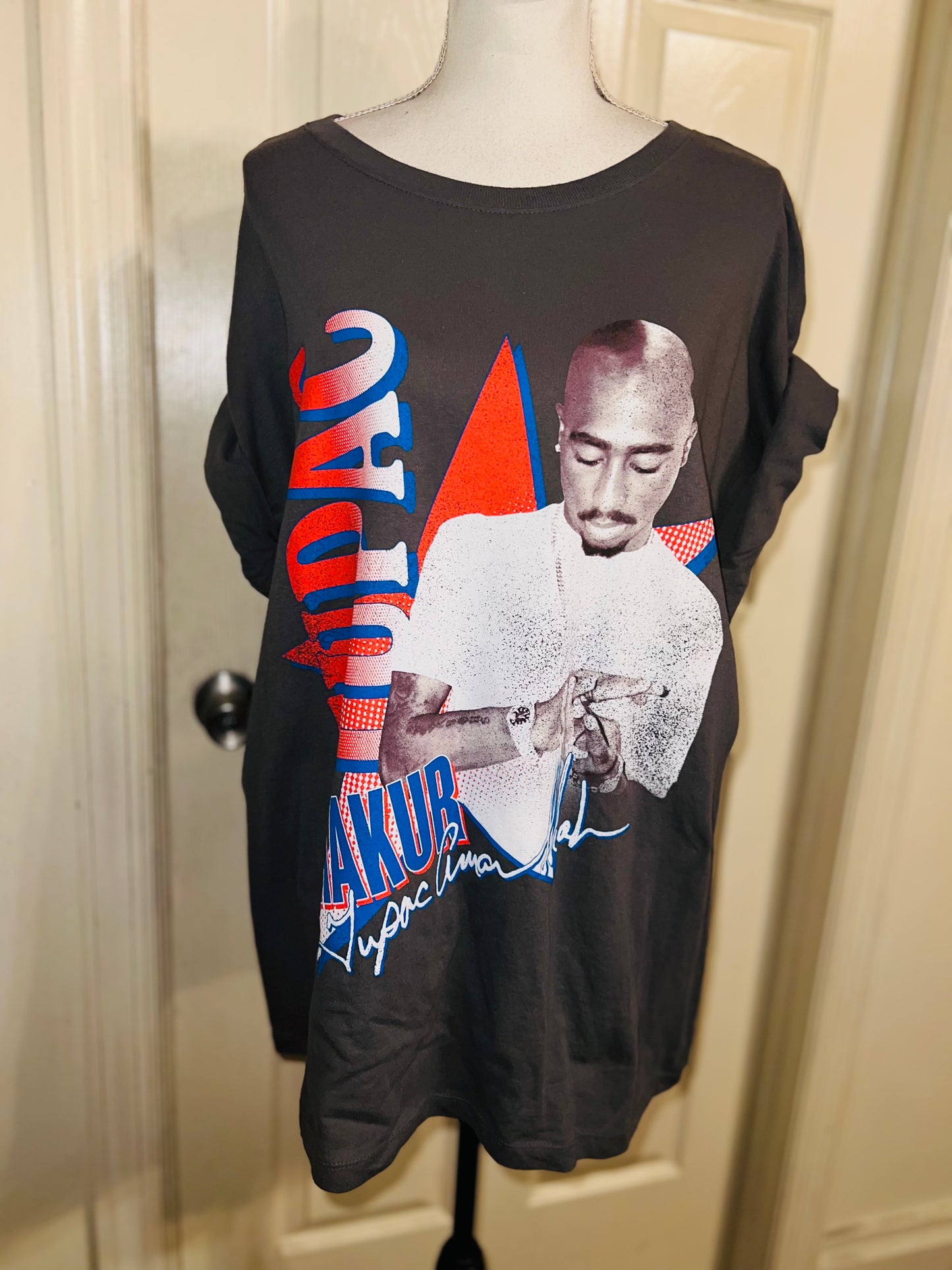 Tupac Distressed Tee