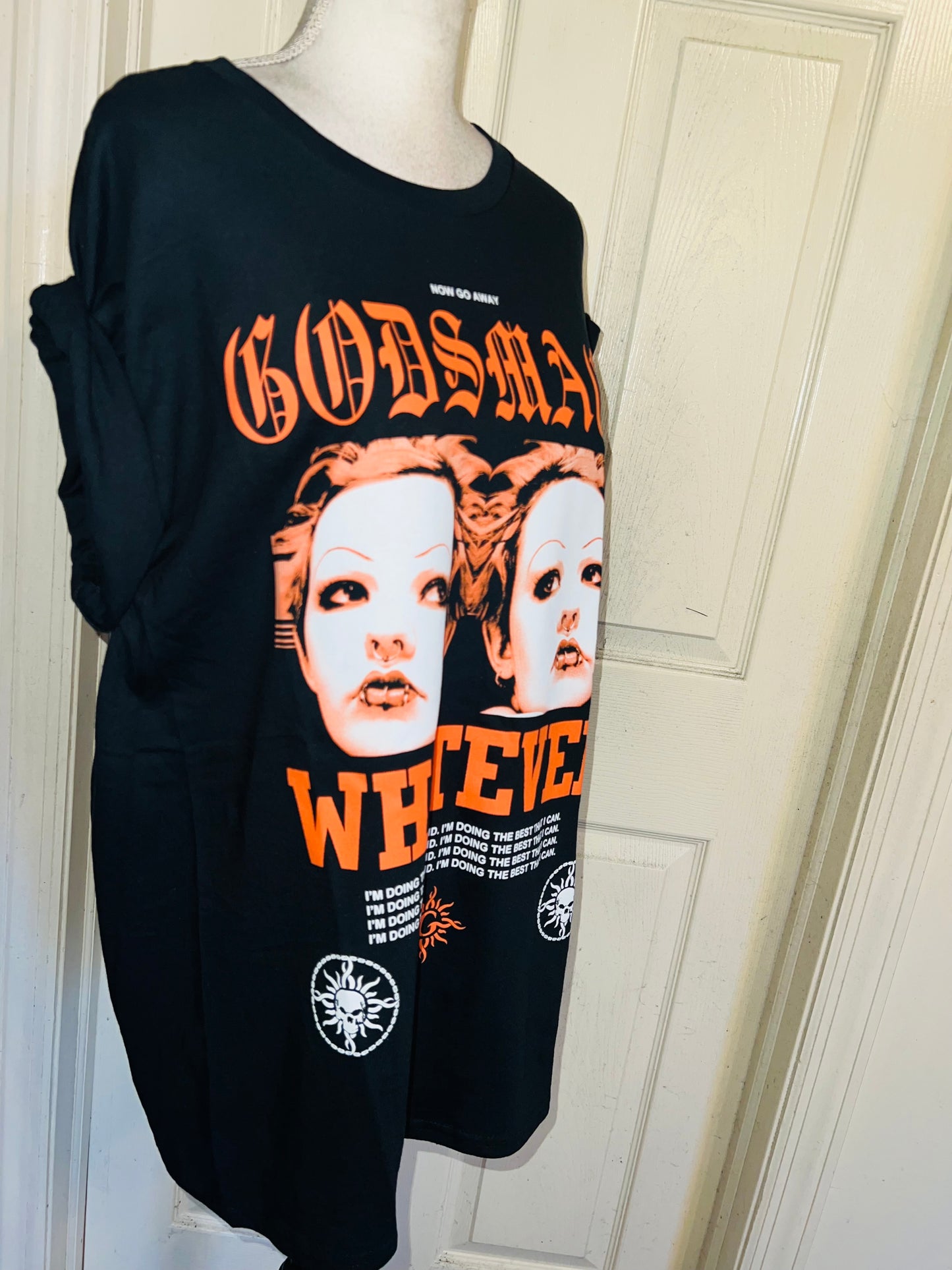 Godsmack Oversized Distressed Tee