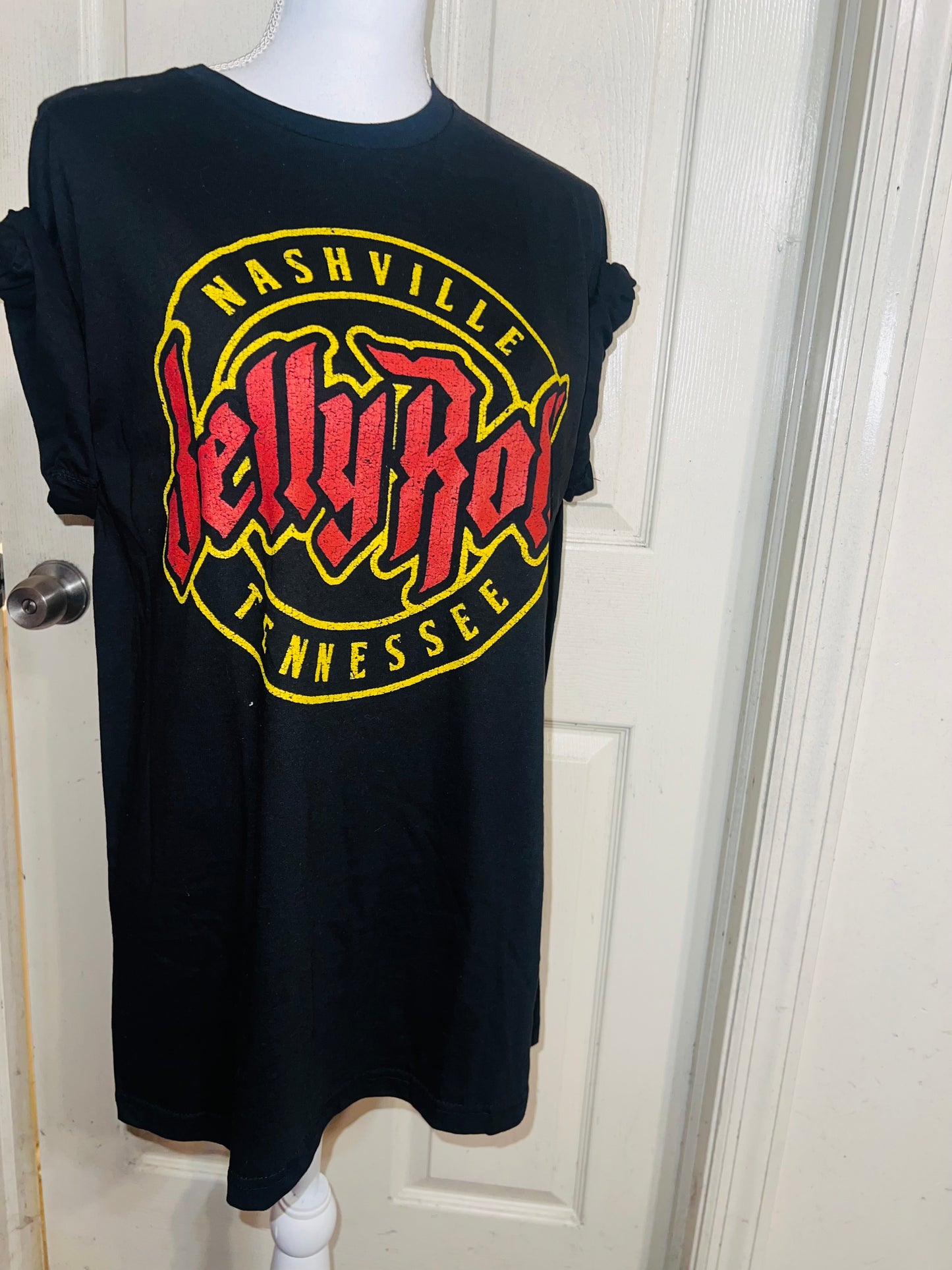 JellyRoll Oversized Distressed Tee