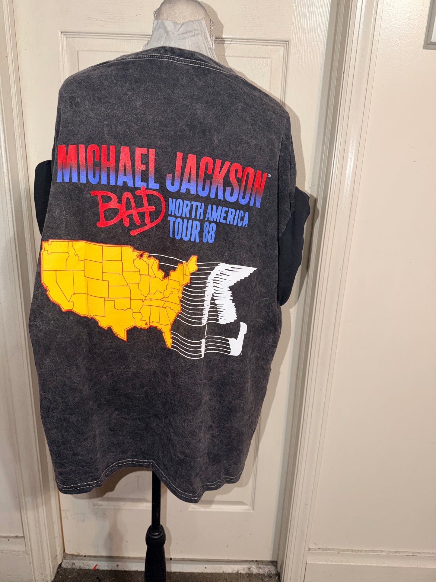 Michael Jackson Double Sided Oversized Tee
