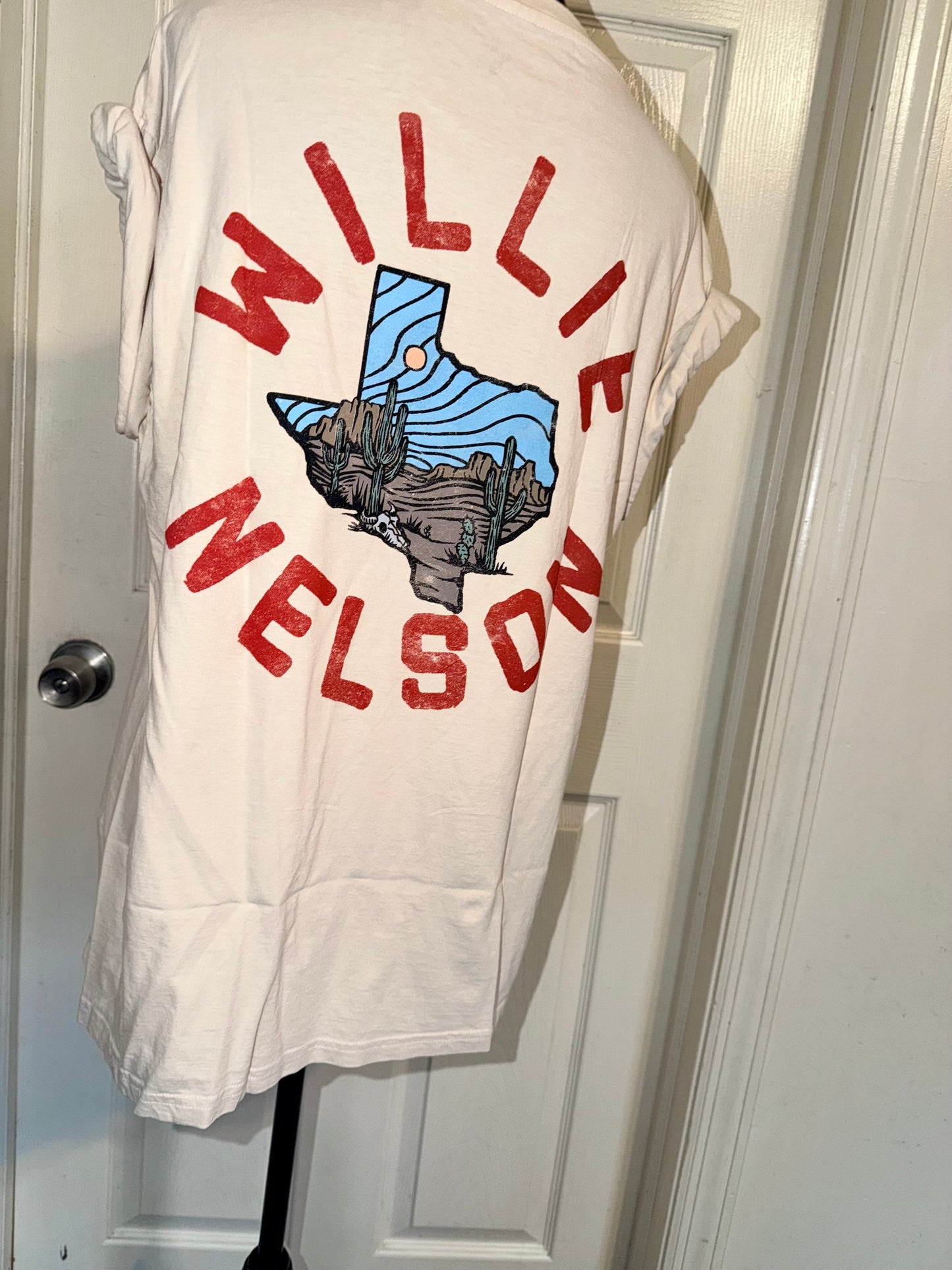 Willie Nelson Double Sided Tee