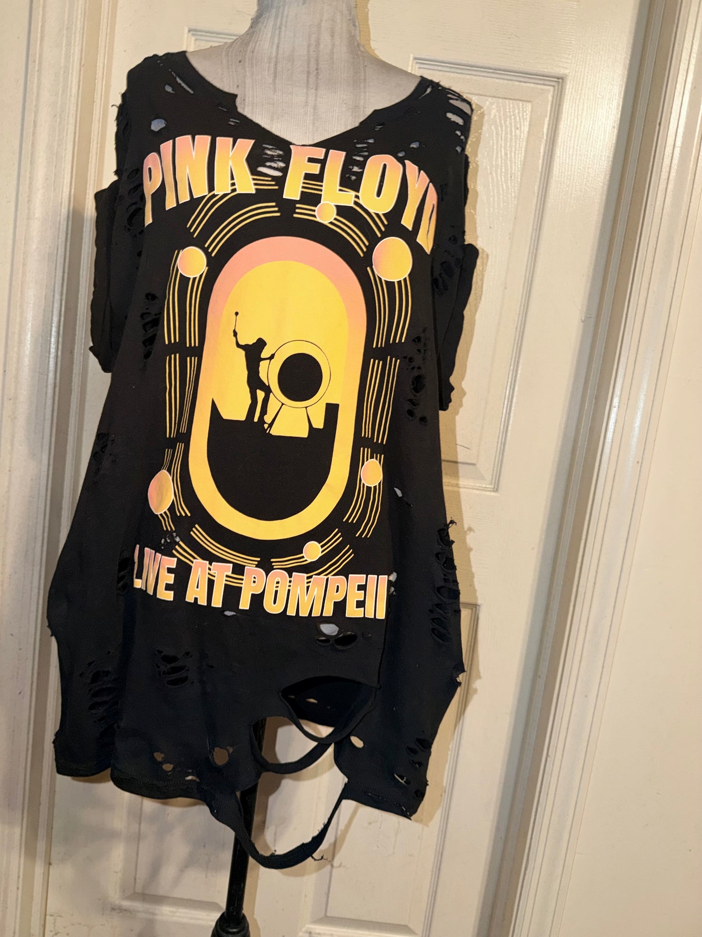 Pink Floyd Oversized Distressed Tee (as is)