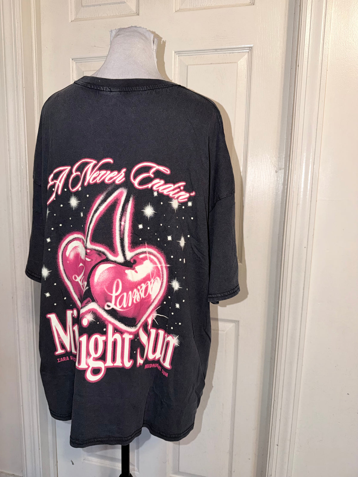 Zara Larson Oversized Double Sided Tee