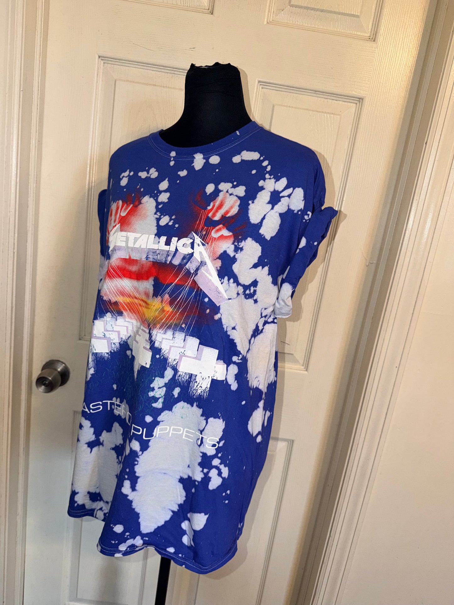 Metallica Oversized Distressed Tee