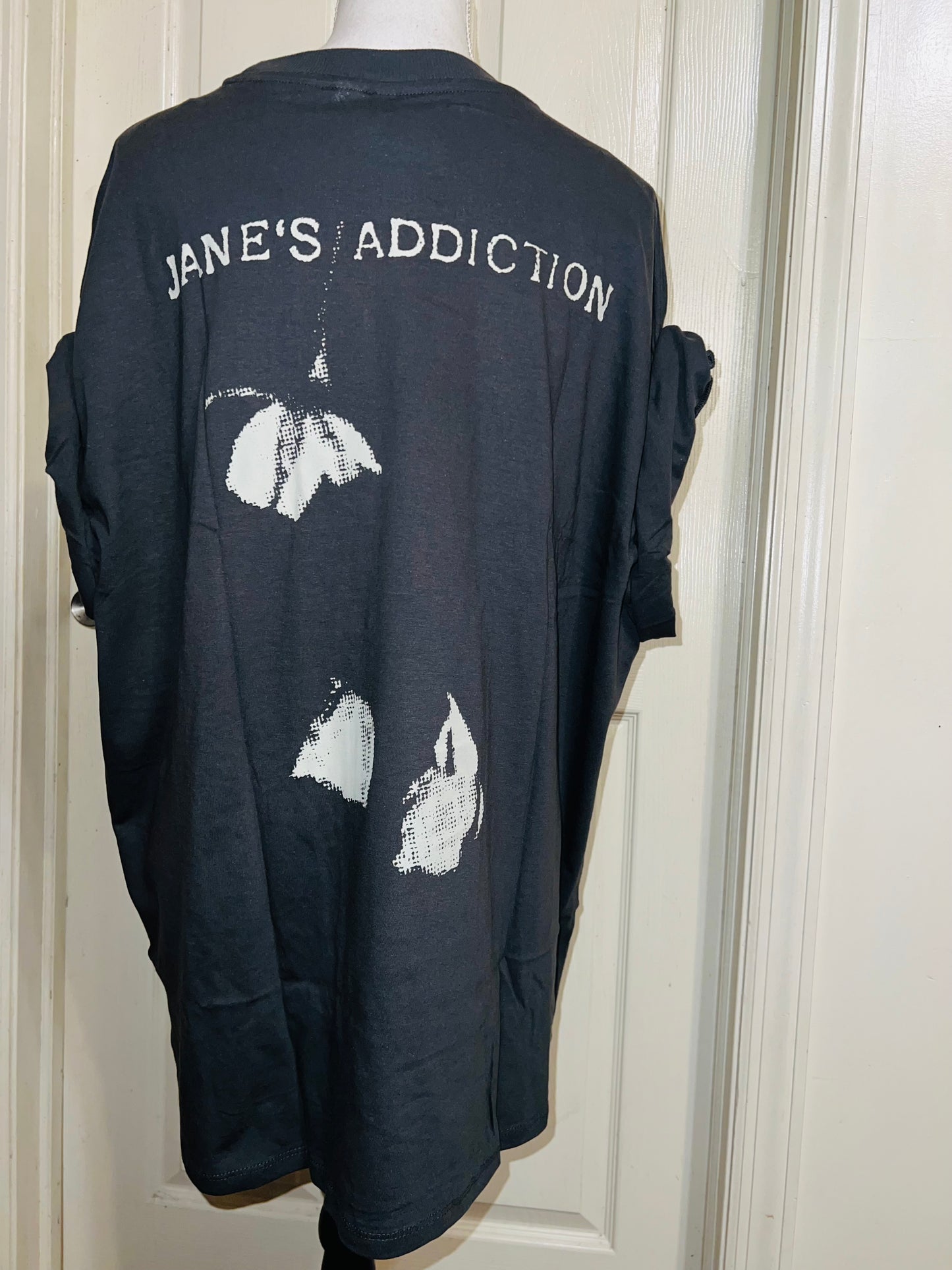 Jane’s Addiction Double Sided Oversized Distressed Tee