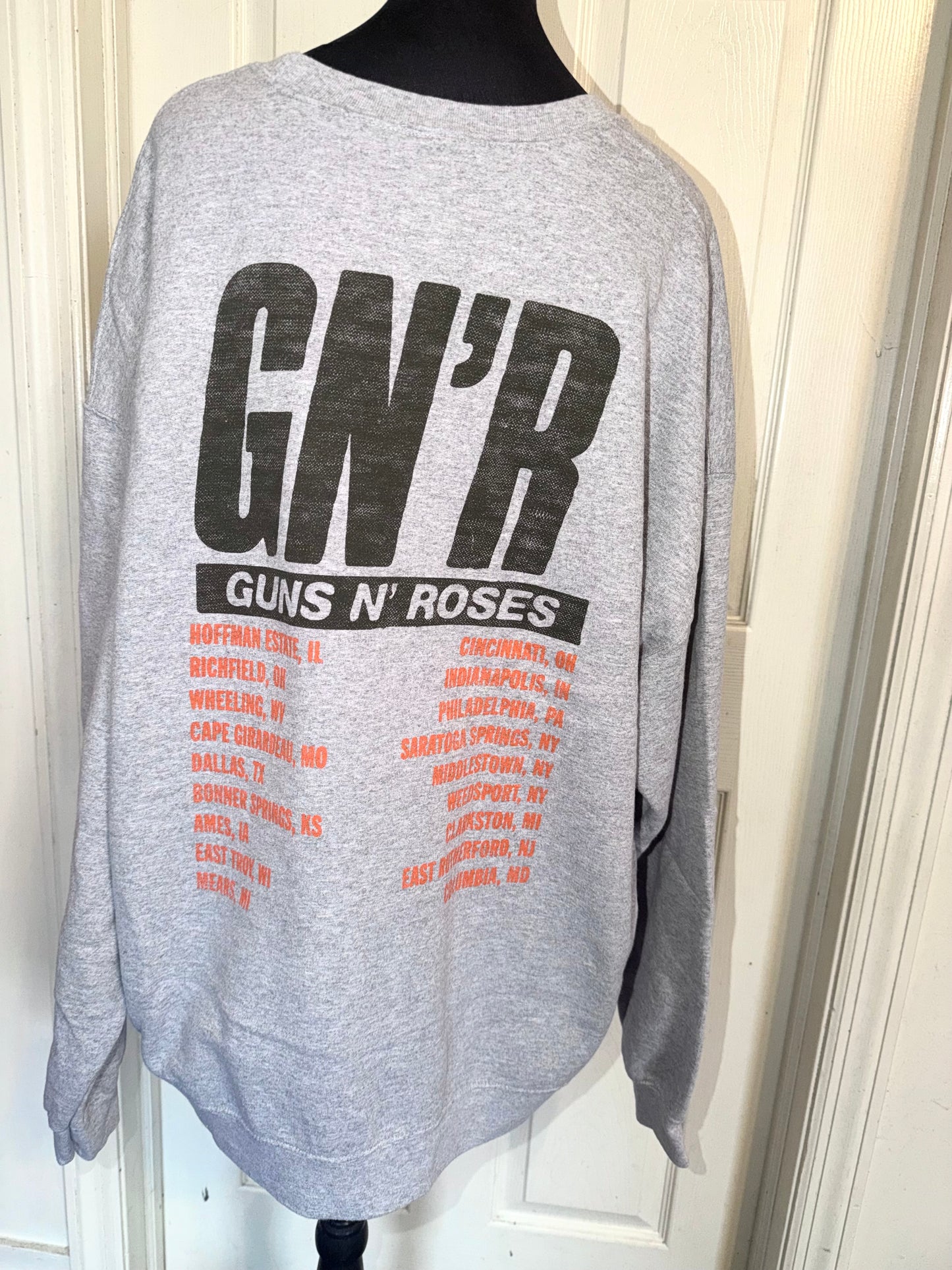 Guns N’ Roses Double Sided Oversized Sweatshirt