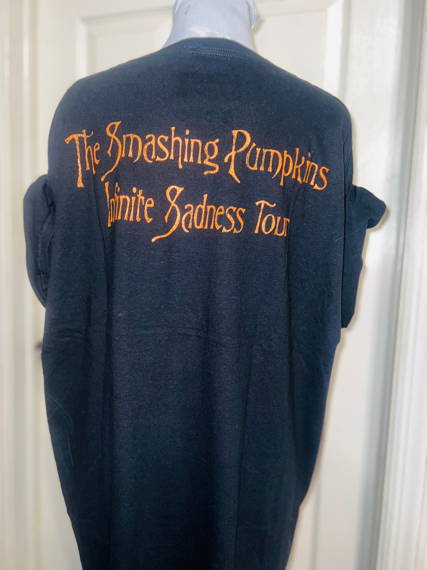 The Smashing Pumpkins Tour Double Sided Oversized Distressed Tee